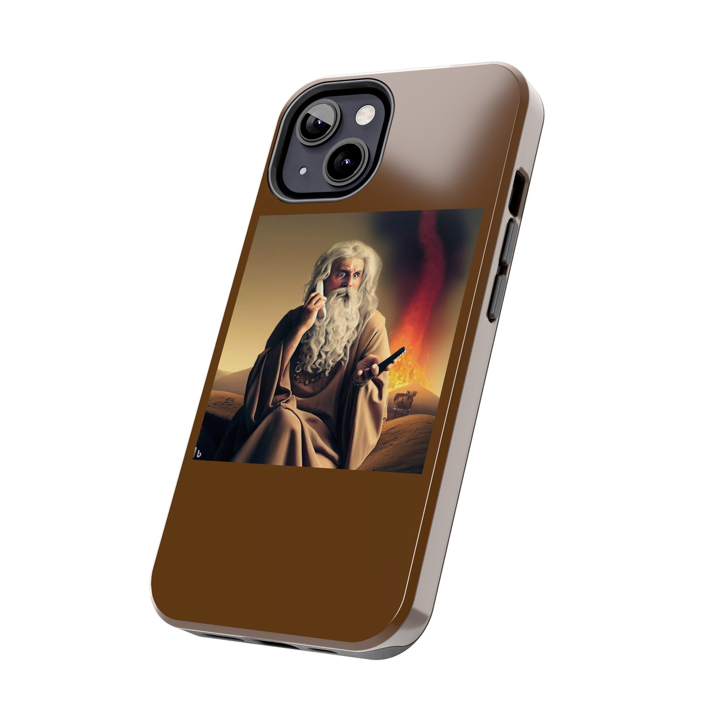 AImagination Collection iPhone Tough Case - "Warning Ignored" - The God Ball Originals by Chris Rabalais (2024)