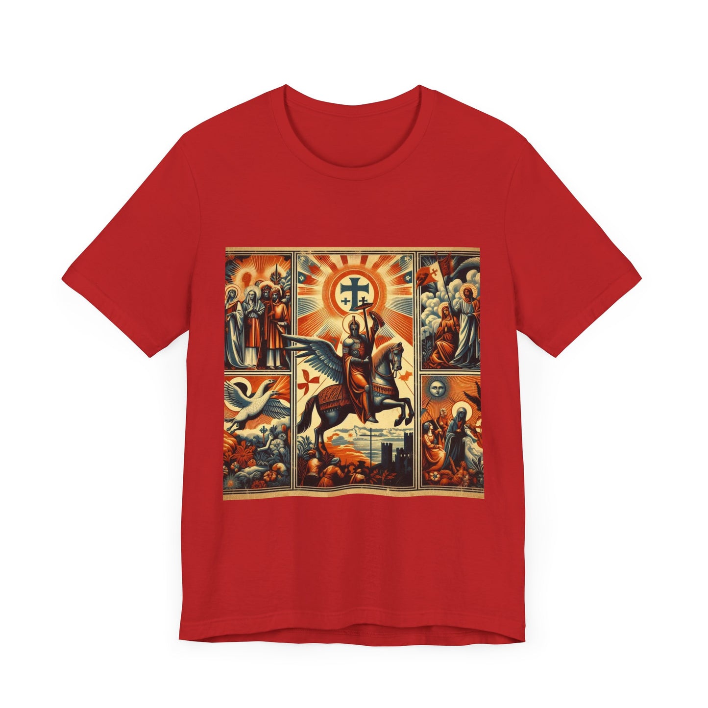 Mississippi Vintage Christian Crusader - Unisex Jersey Tee - USA - 100% Charity Benefit - The God Vote Collection by Chris Rabalais