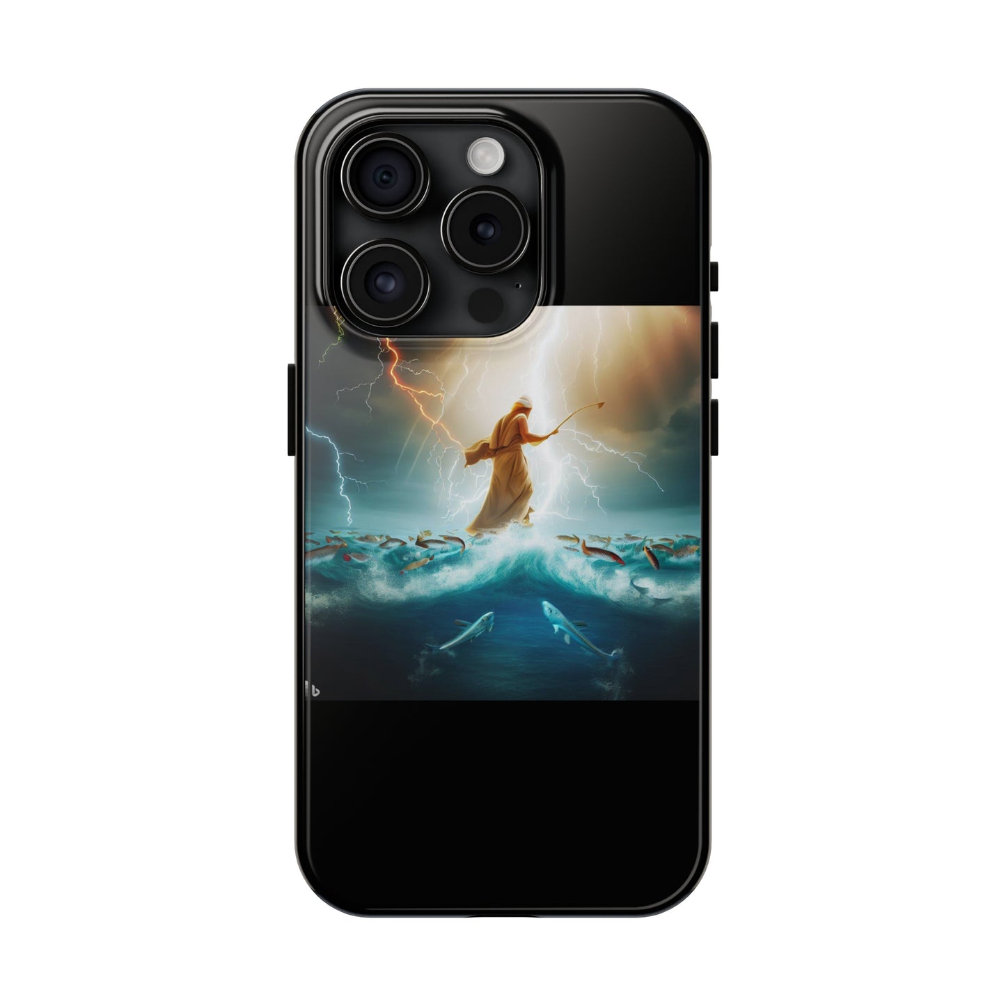 AImagination Collection iPhone Tough Case - "Fishing" - The God Ball Originals by Chris Rabalais (2024)