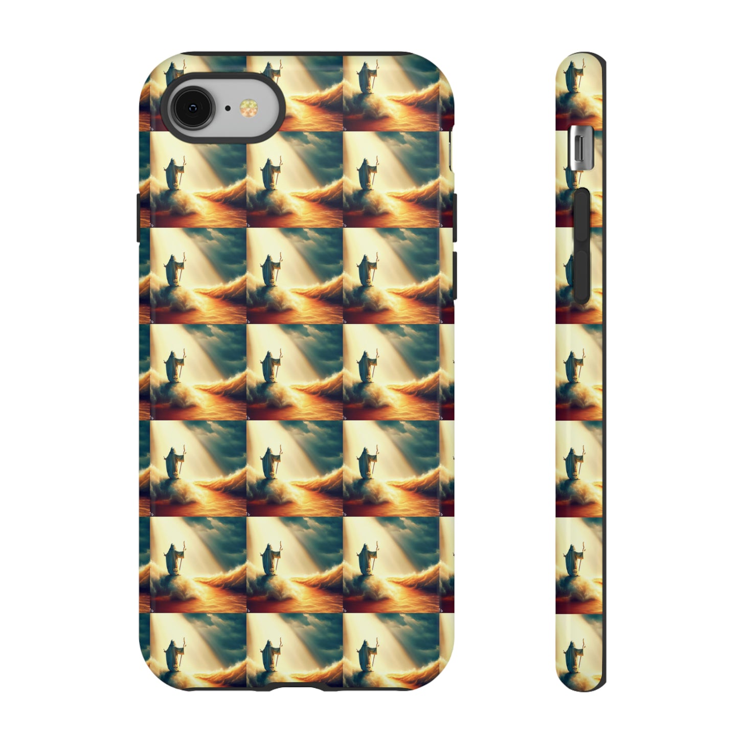 AImagination Collection iPhone Tough Case - "Parting the Sea" - The God Ball Originals by Chris Rabalais (2024)