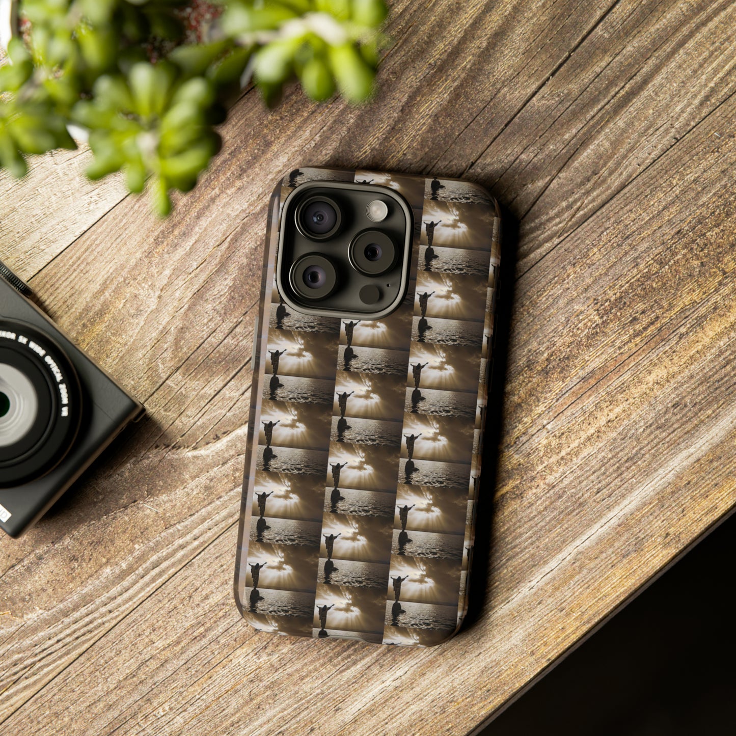 AImagination Collection iPhone Tough Case - "Here I Am" - The God Ball Originals by Chris Rabalais (2024)