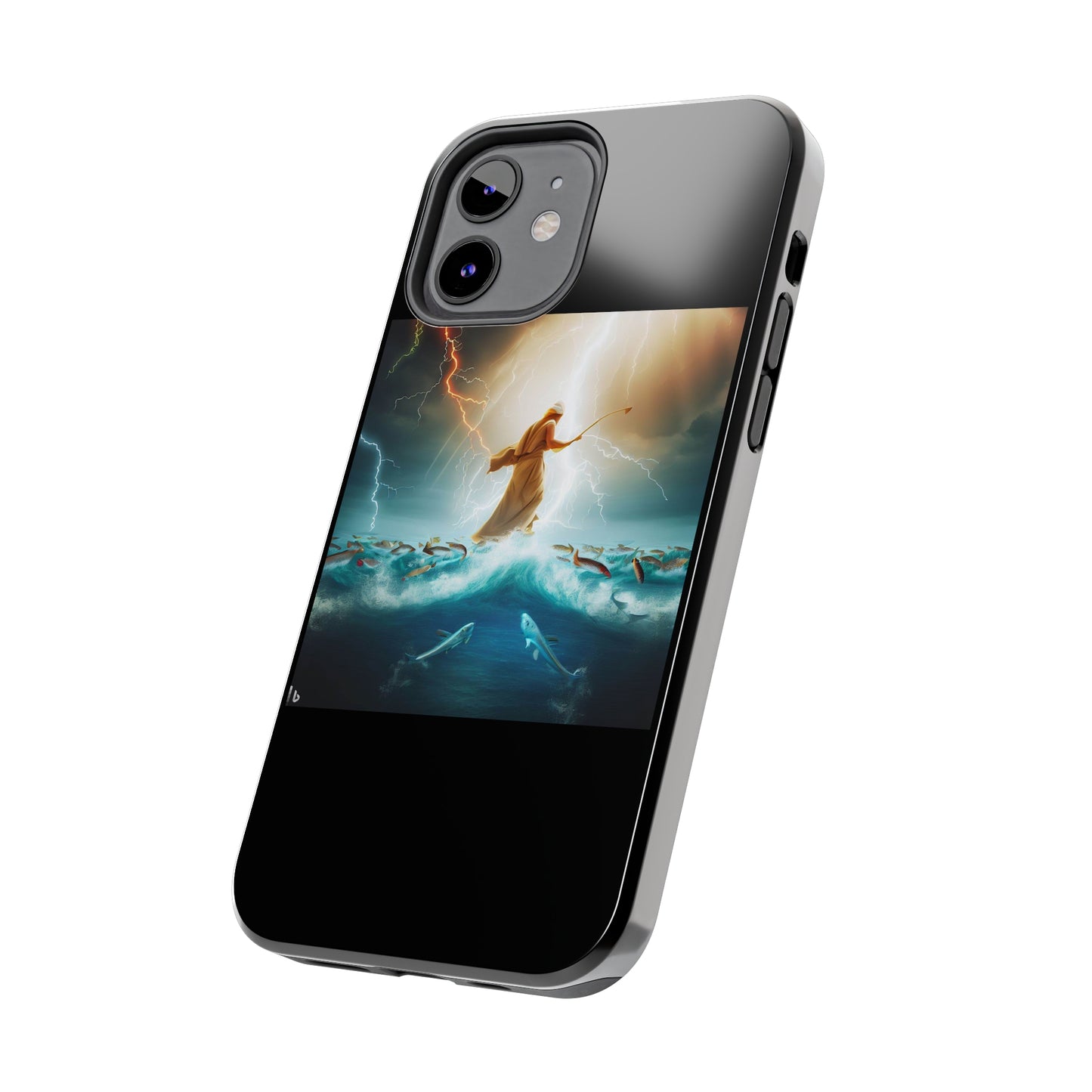 AImagination Collection iPhone Tough Case - "Fishing" - The God Ball Originals by Chris Rabalais (2024)