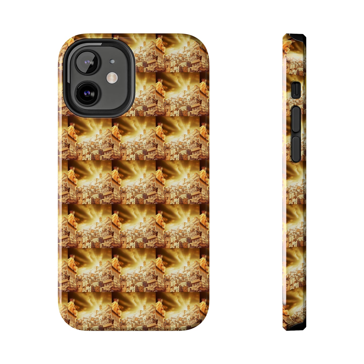 AImagination Collection Apple iPhone Tough Case - "The Golden Kingdom" - The God Ball Originals by Chris Rabalais