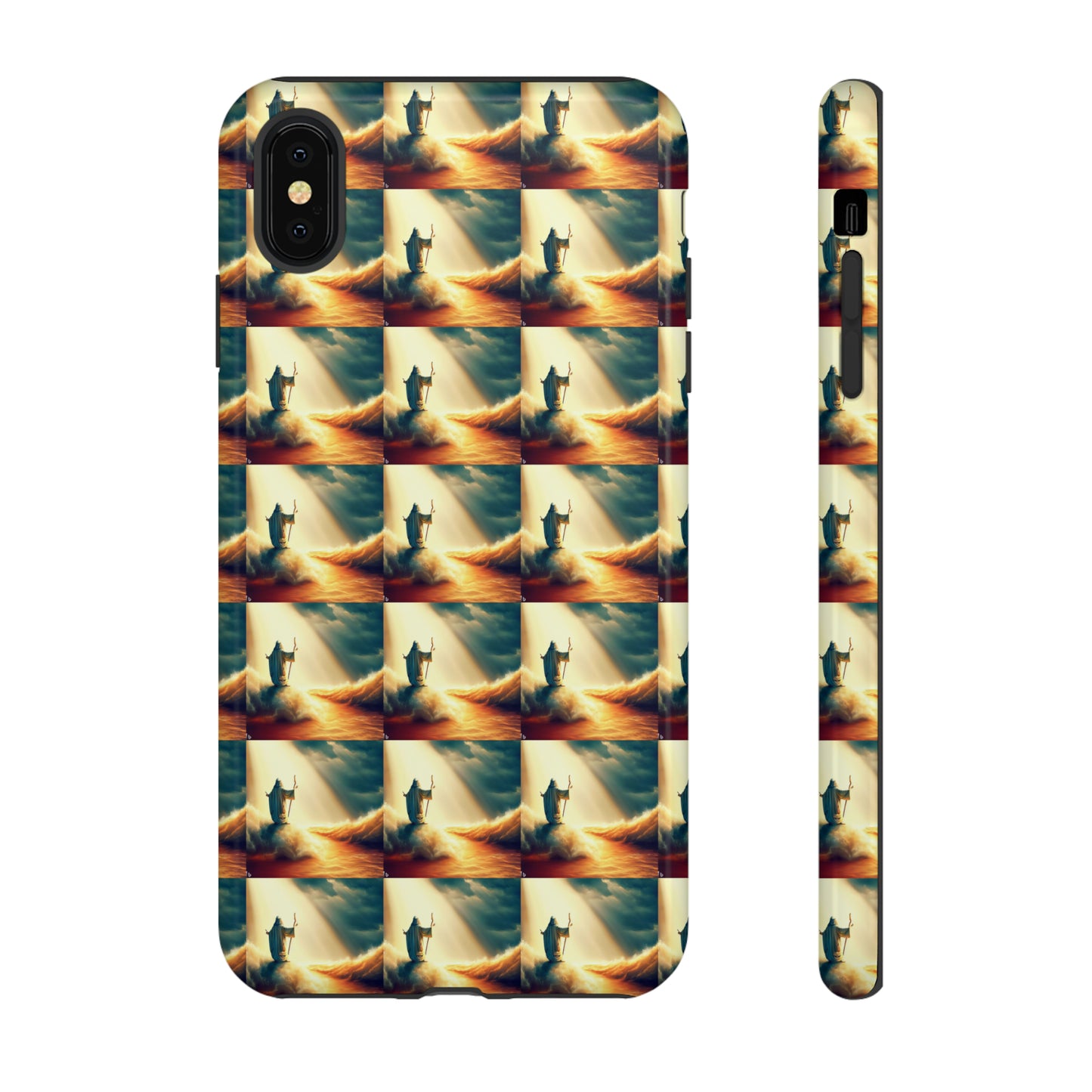 AImagination Collection iPhone Tough Case - "Parting the Sea" - The God Ball Originals by Chris Rabalais (2024)