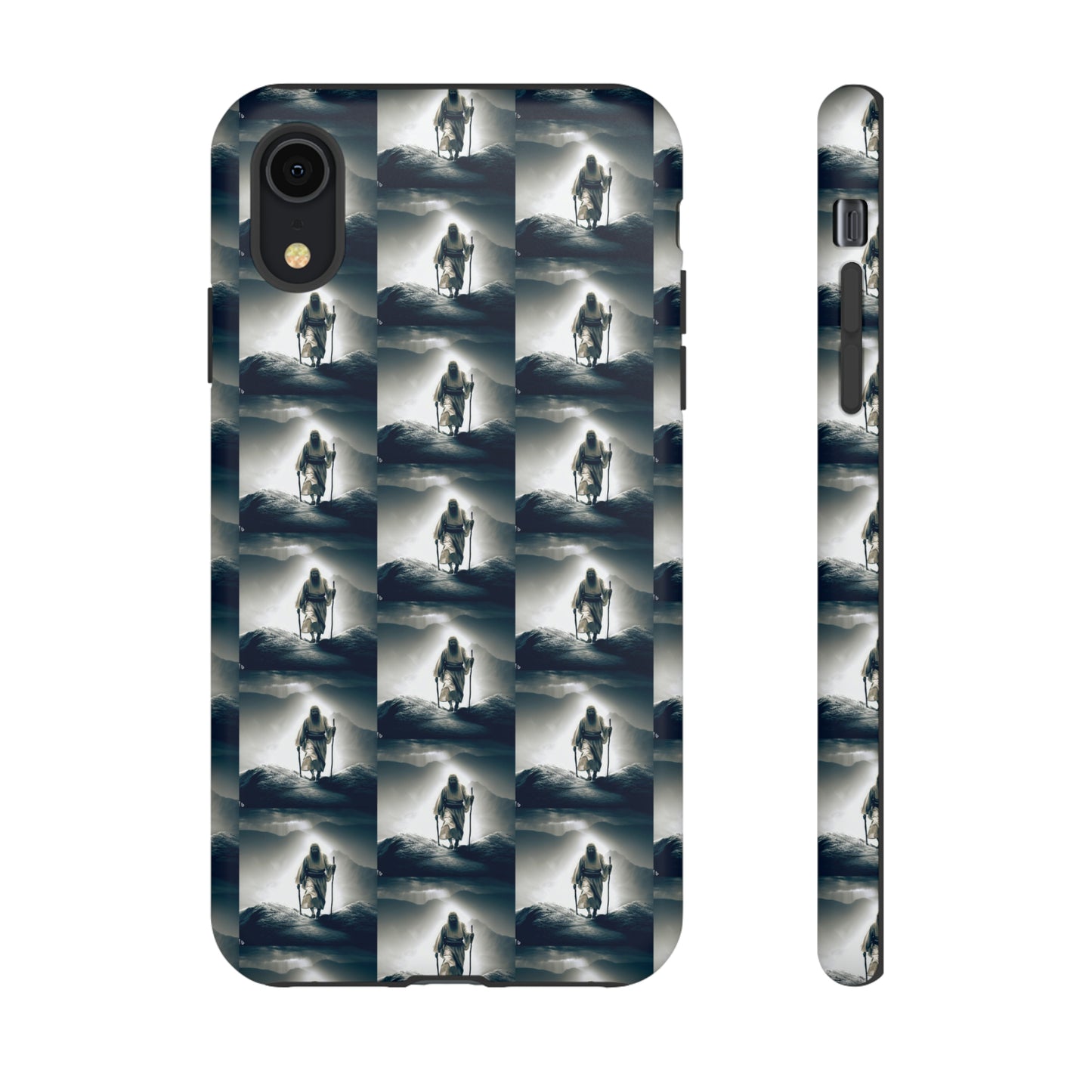 AImagination Collection iPhone Tough Case - "The Walk" - The God Ball Originals by Chris Rabalais (2024)