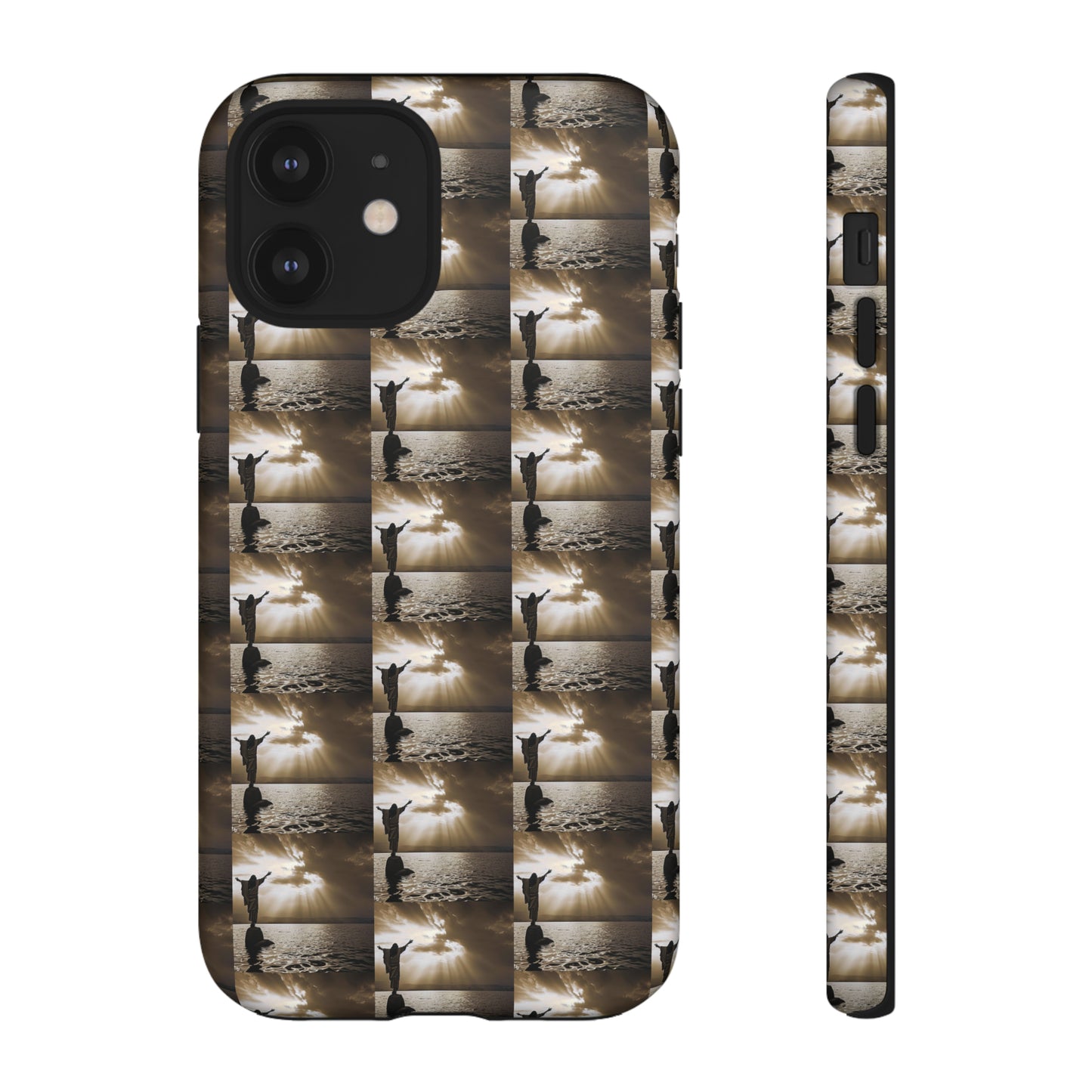 AImagination Collection iPhone Tough Case - "Here I Am" - The God Ball Originals by Chris Rabalais (2024)