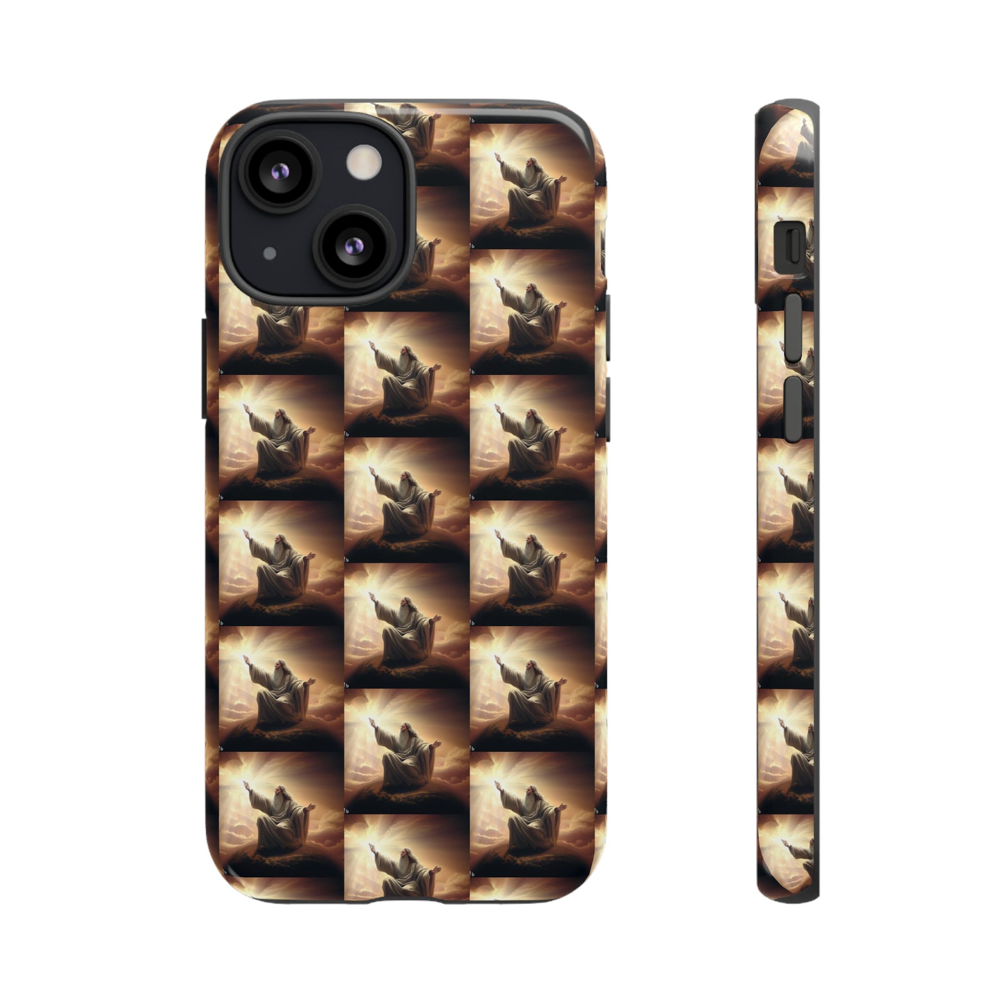 AImagination Collection iPhone Tough Case - "Let There Be Light" - The God Ball Originals by Chris Rabalais (2024)