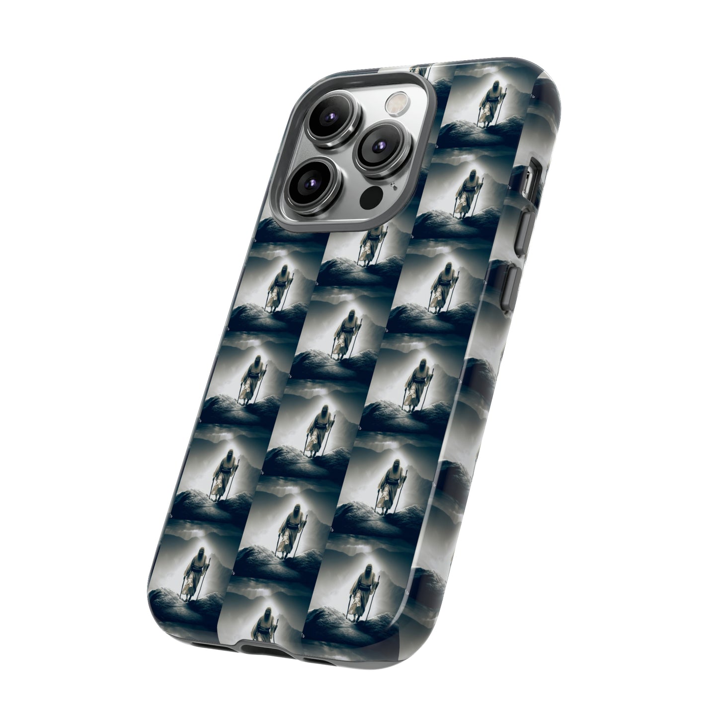 AImagination Collection iPhone Tough Case - "The Walk" - The God Ball Originals by Chris Rabalais (2024)