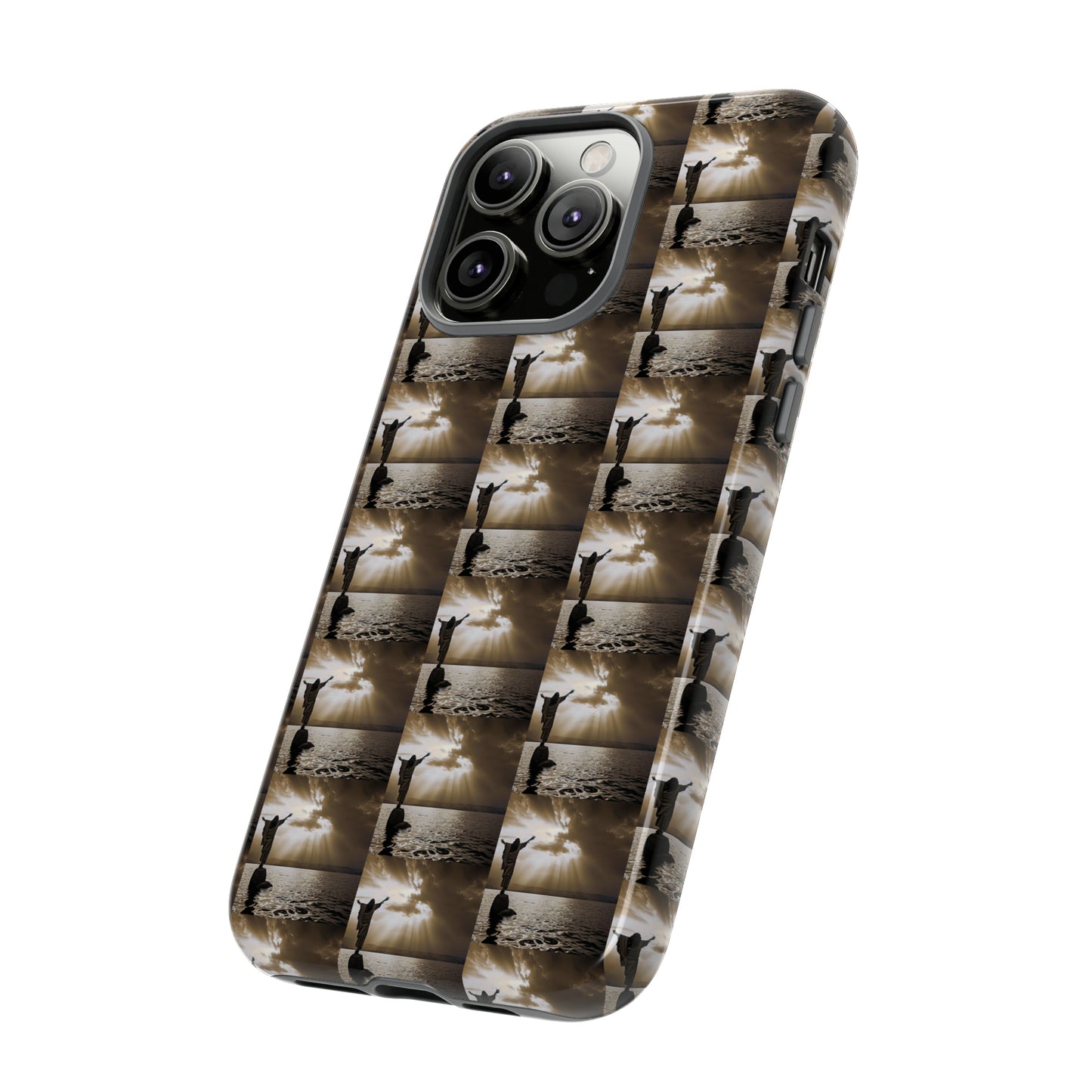 AImagination Collection iPhone Tough Case - "Here I Am" - The God Ball Originals by Chris Rabalais (2024)