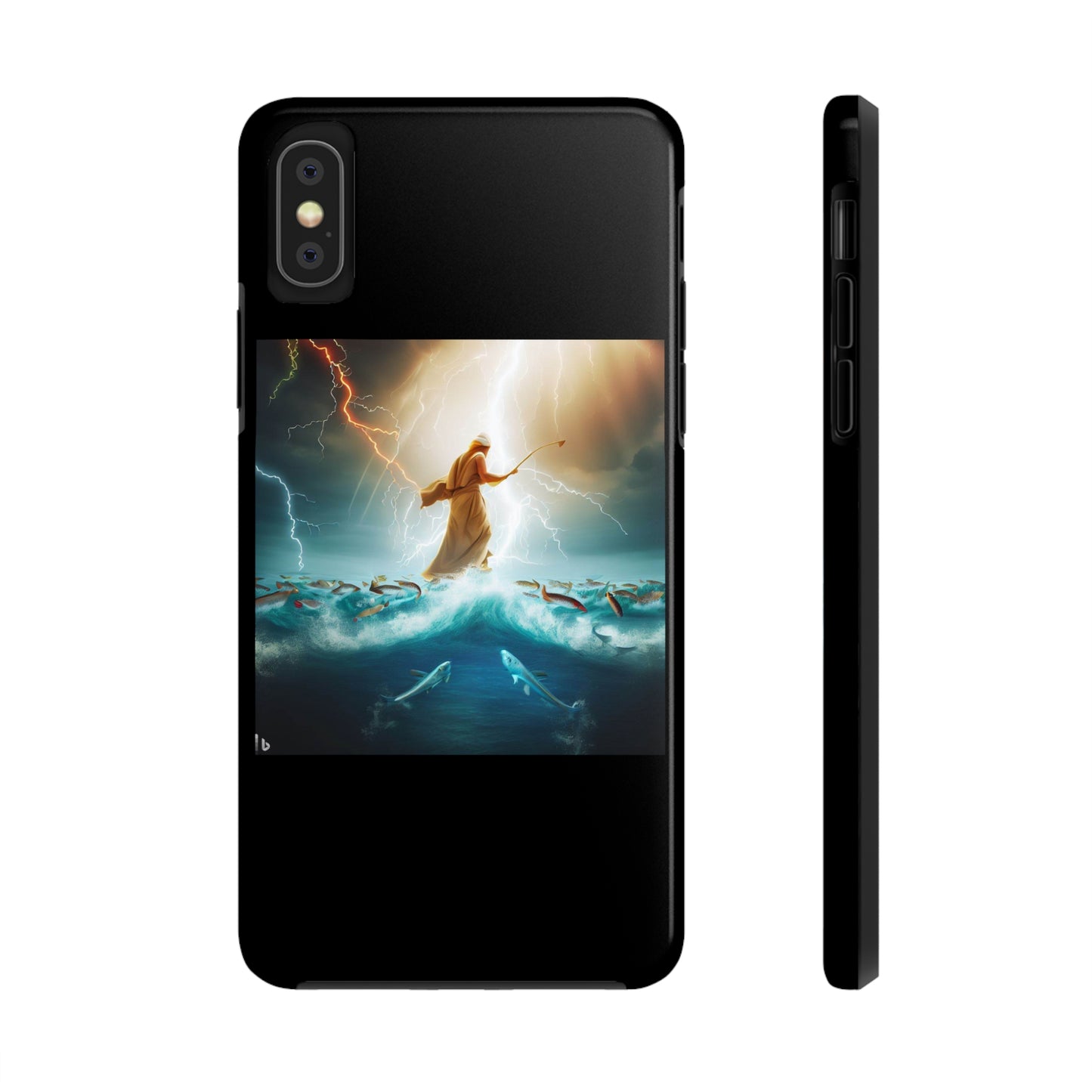 AImagination Collection iPhone Tough Case - "Fishing" - The God Ball Originals by Chris Rabalais (2024)