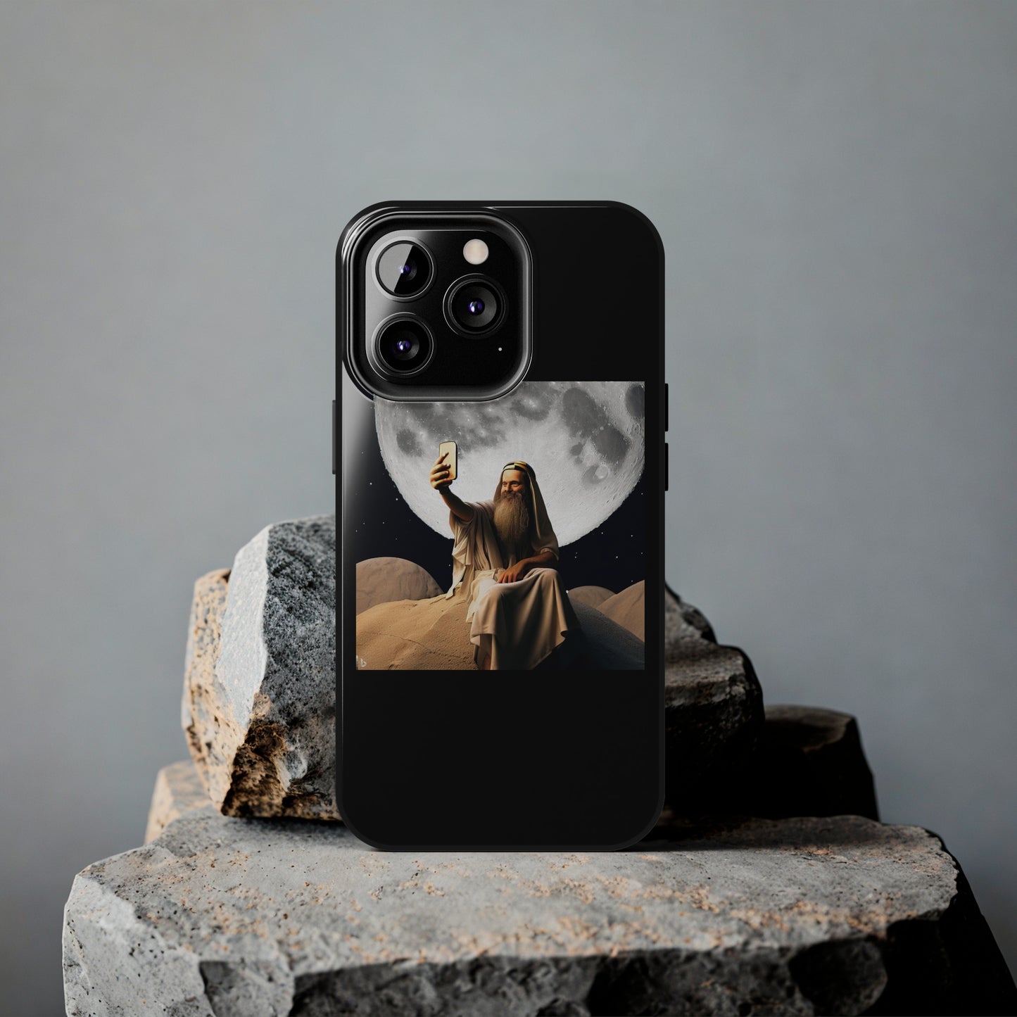 AImagination Collection iPhone Tough Case - "The Old and The New" - The God Ball Originals by Chris Rabalais (2024)