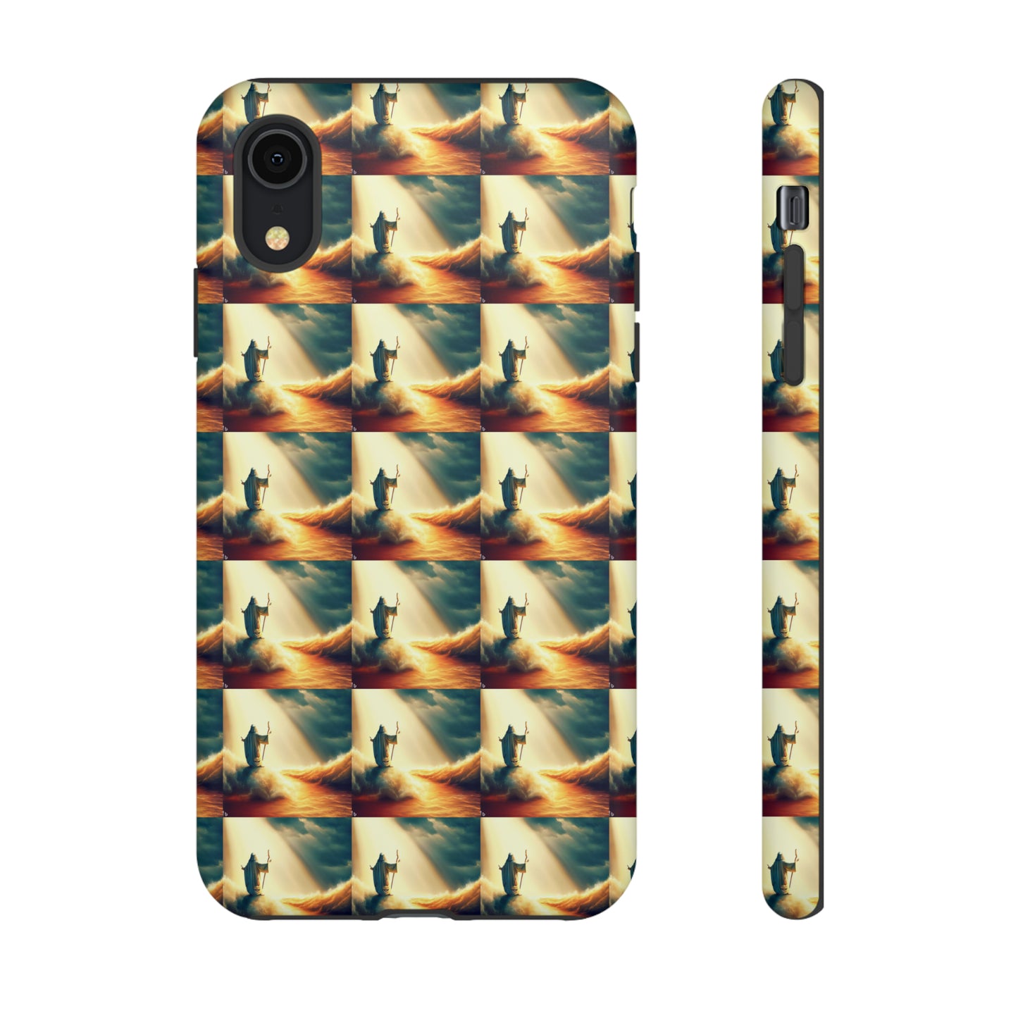 AImagination Collection iPhone Tough Case - "Parting the Sea" - The God Ball Originals by Chris Rabalais (2024)