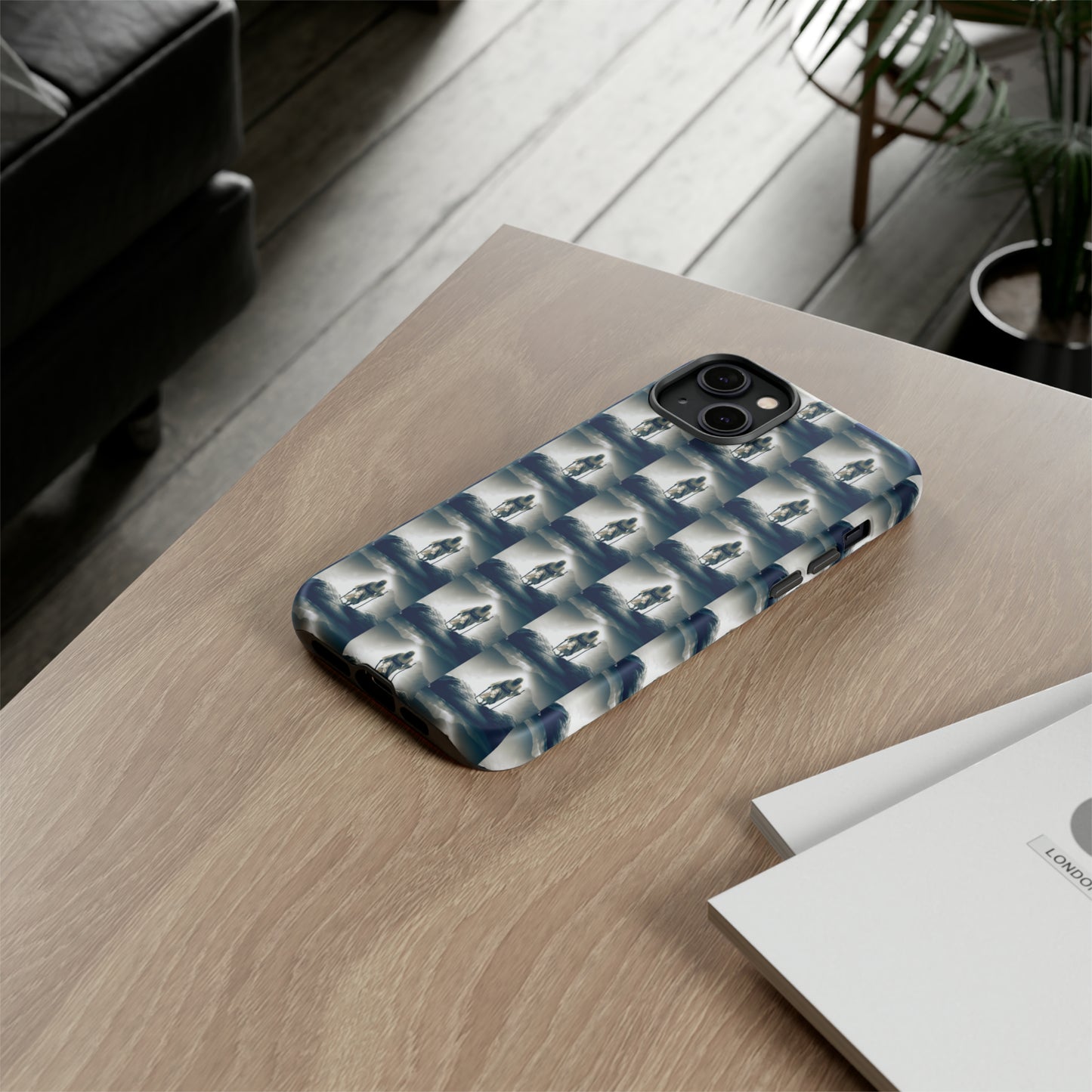 AImagination Collection iPhone Tough Case - "The Walk" - The God Ball Originals by Chris Rabalais (2024)
