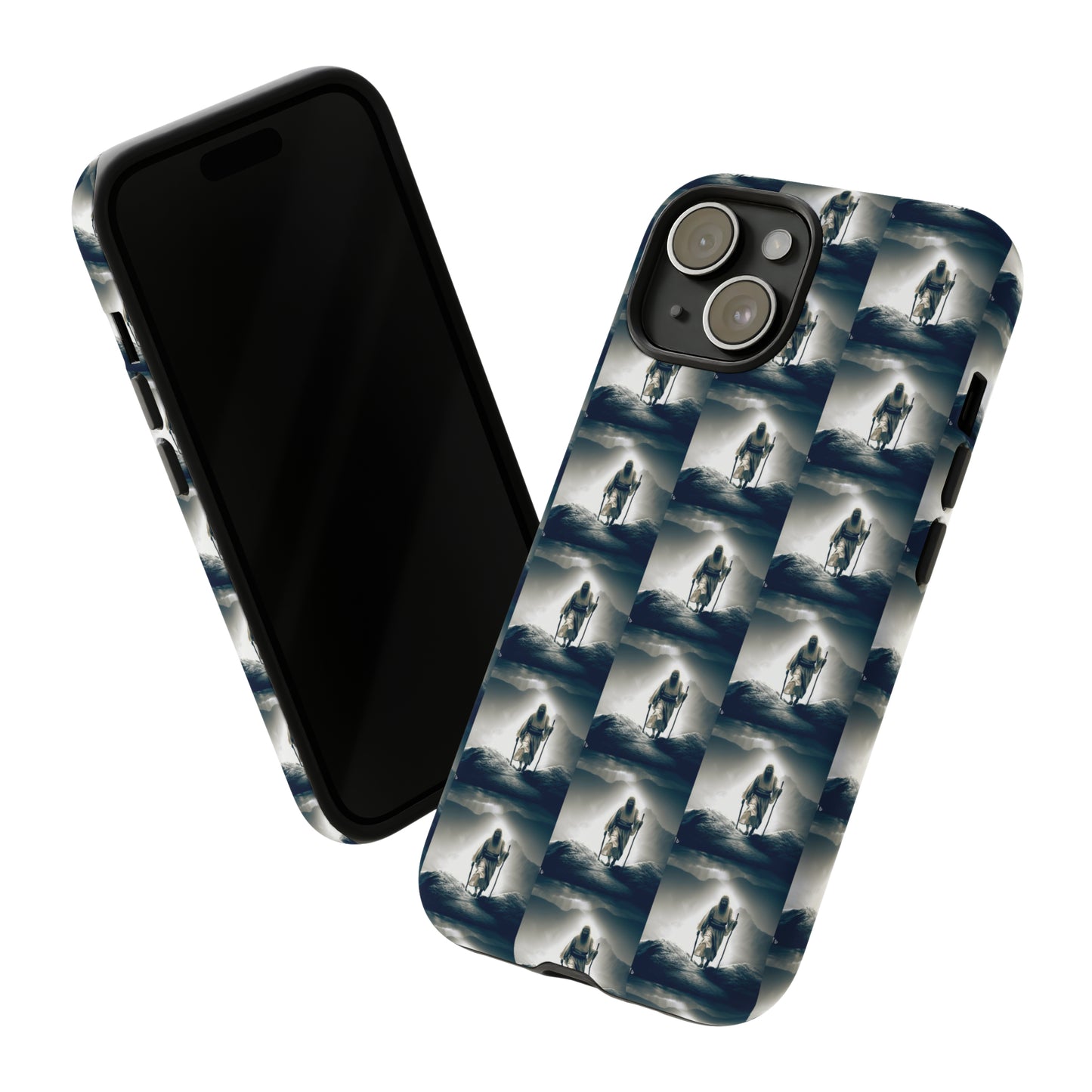 AImagination Collection iPhone Tough Case - "The Walk" - The God Ball Originals by Chris Rabalais (2024)