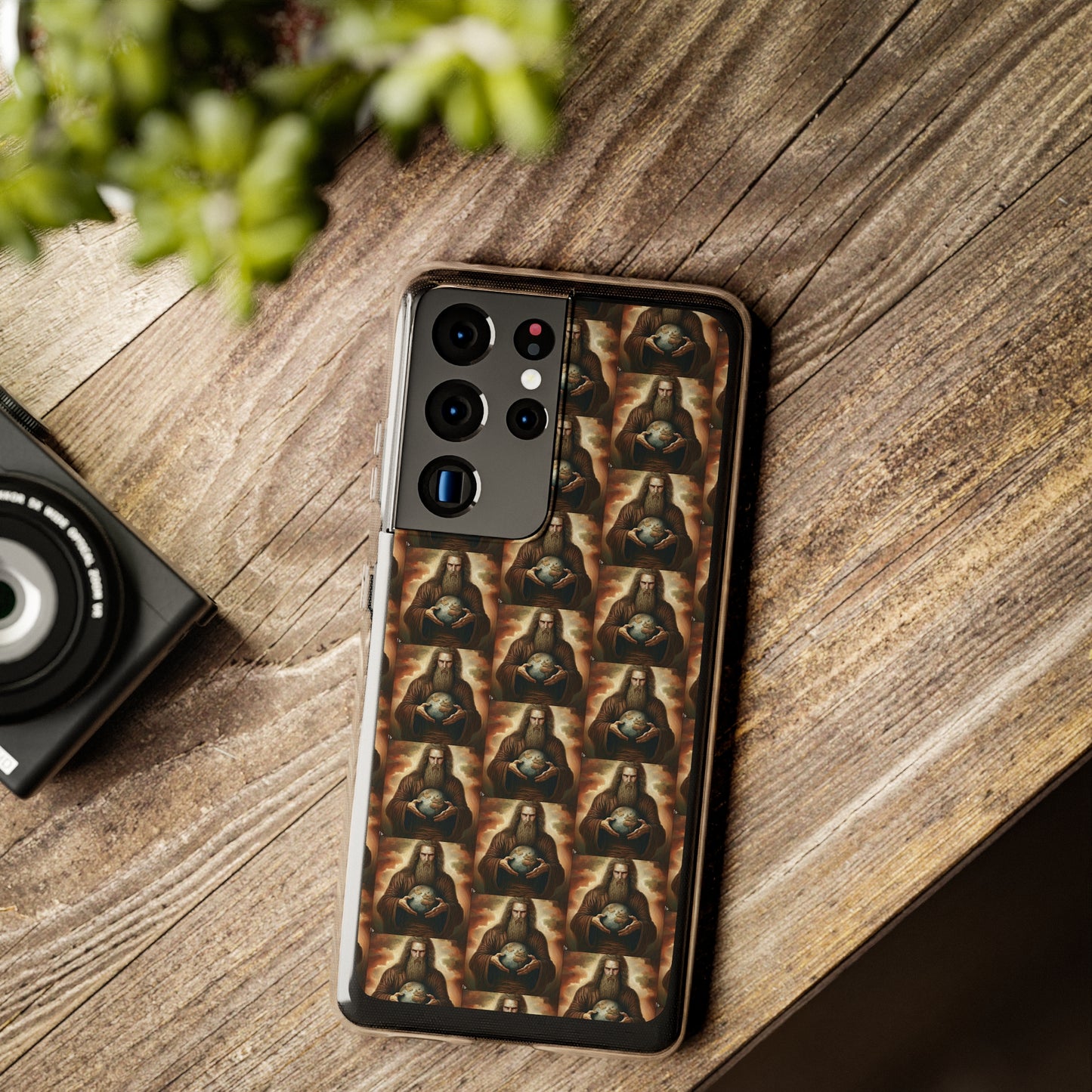 AImagination Collection Soft Phone Cases - "Yahweh's World" - The God Ball Originals by Chris Rabalais (2024)