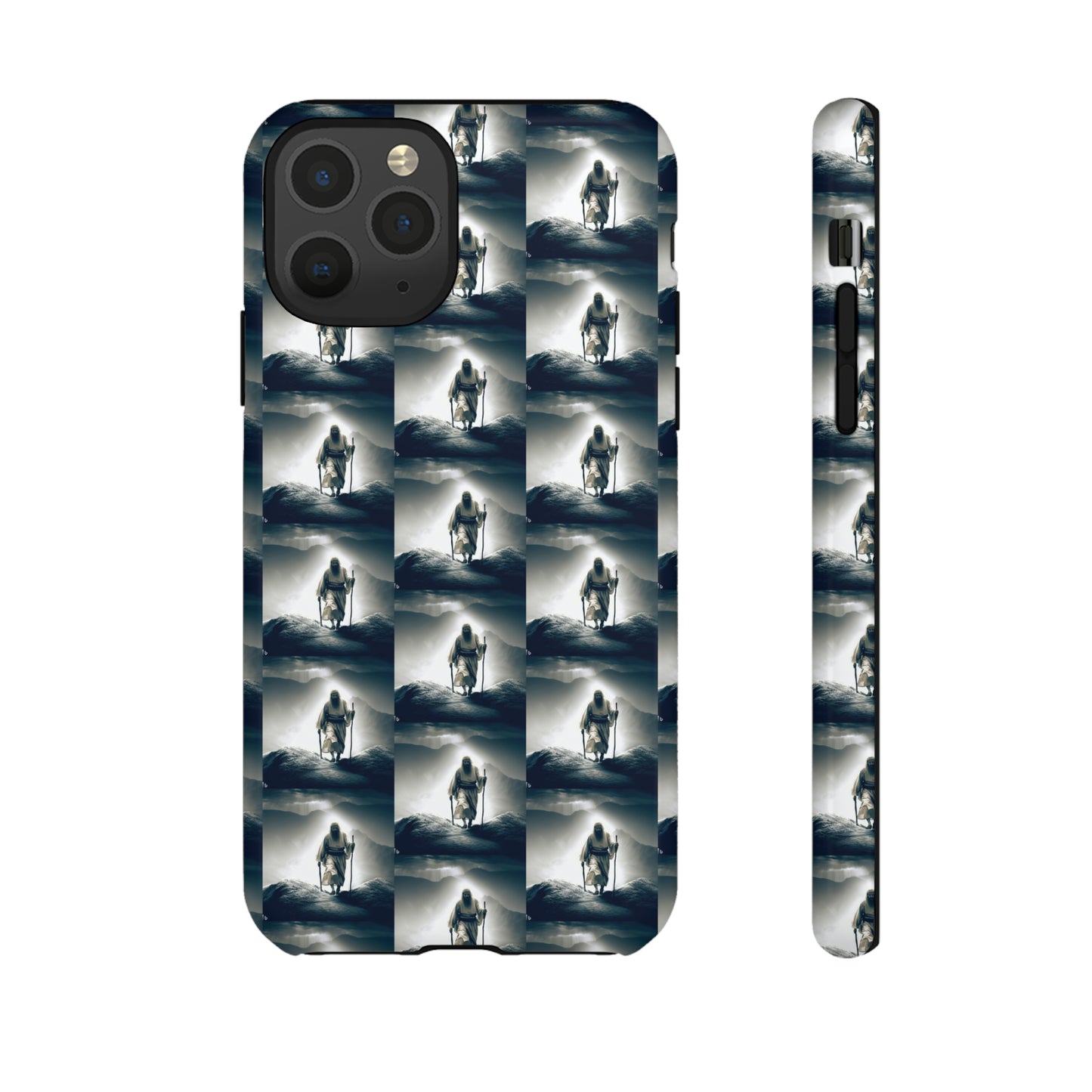 AImagination Collection iPhone Tough Case - "The Walk" - The God Ball Originals by Chris Rabalais (2024)