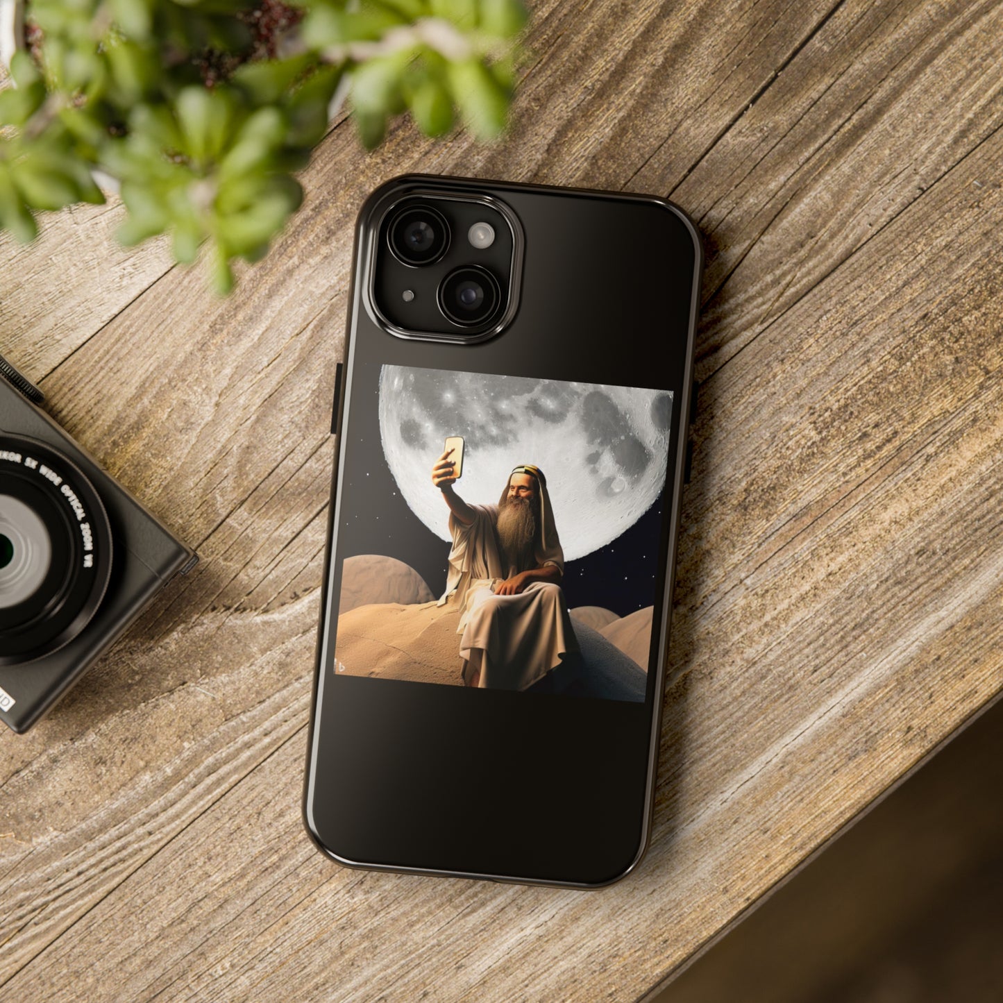 AImagination Collection iPhone Tough Case - "The Old and The New" - The God Ball Originals by Chris Rabalais (2024)