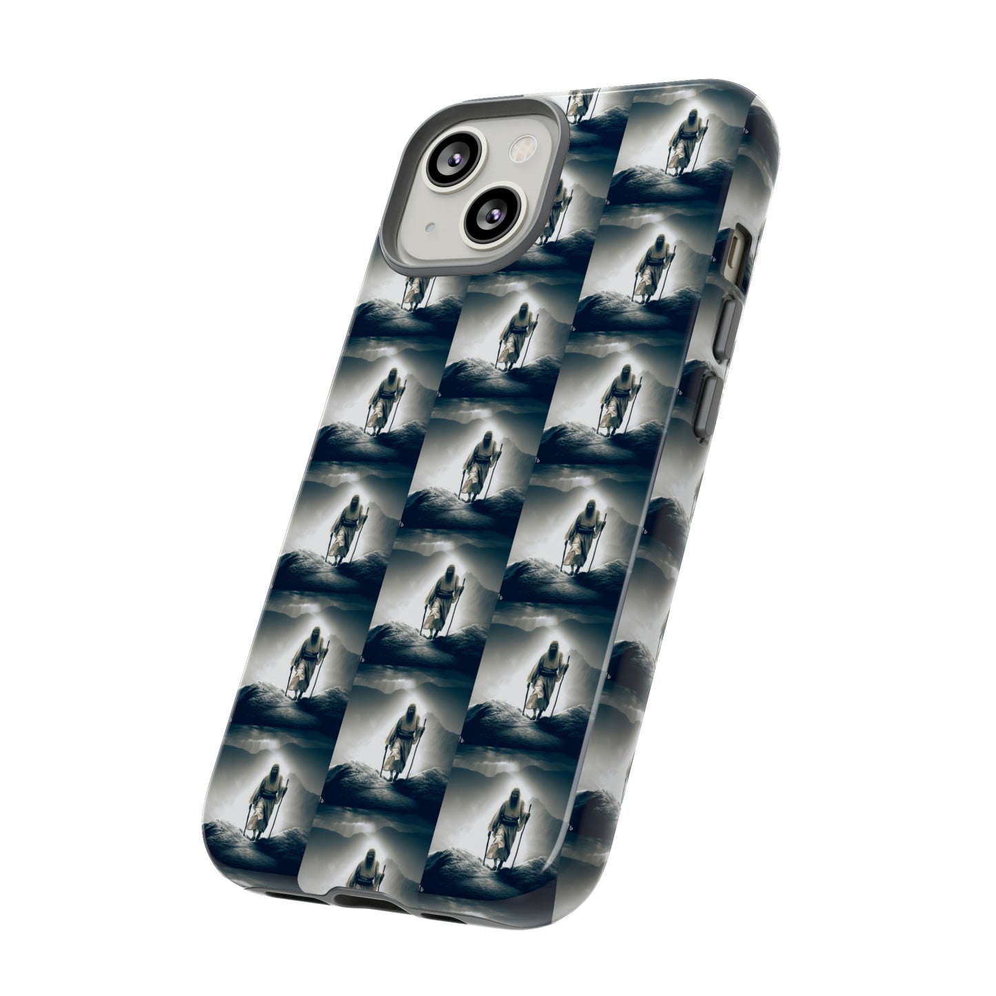 AImagination Collection iPhone Tough Case - "The Walk" - The God Ball Originals by Chris Rabalais (2024)