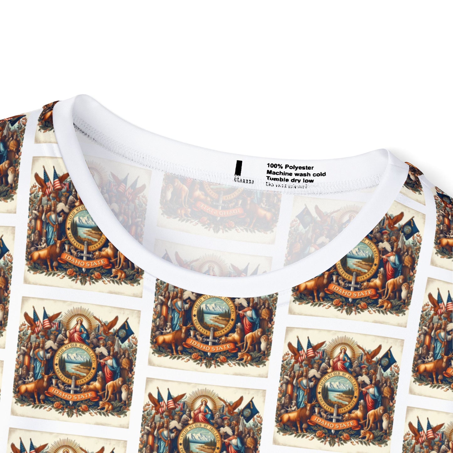 Idaho Vintage Christian Crusader - Premium Sports Jersey - USA - 100% Charity Benefit - The God Vote Collection by Chris Rabalais