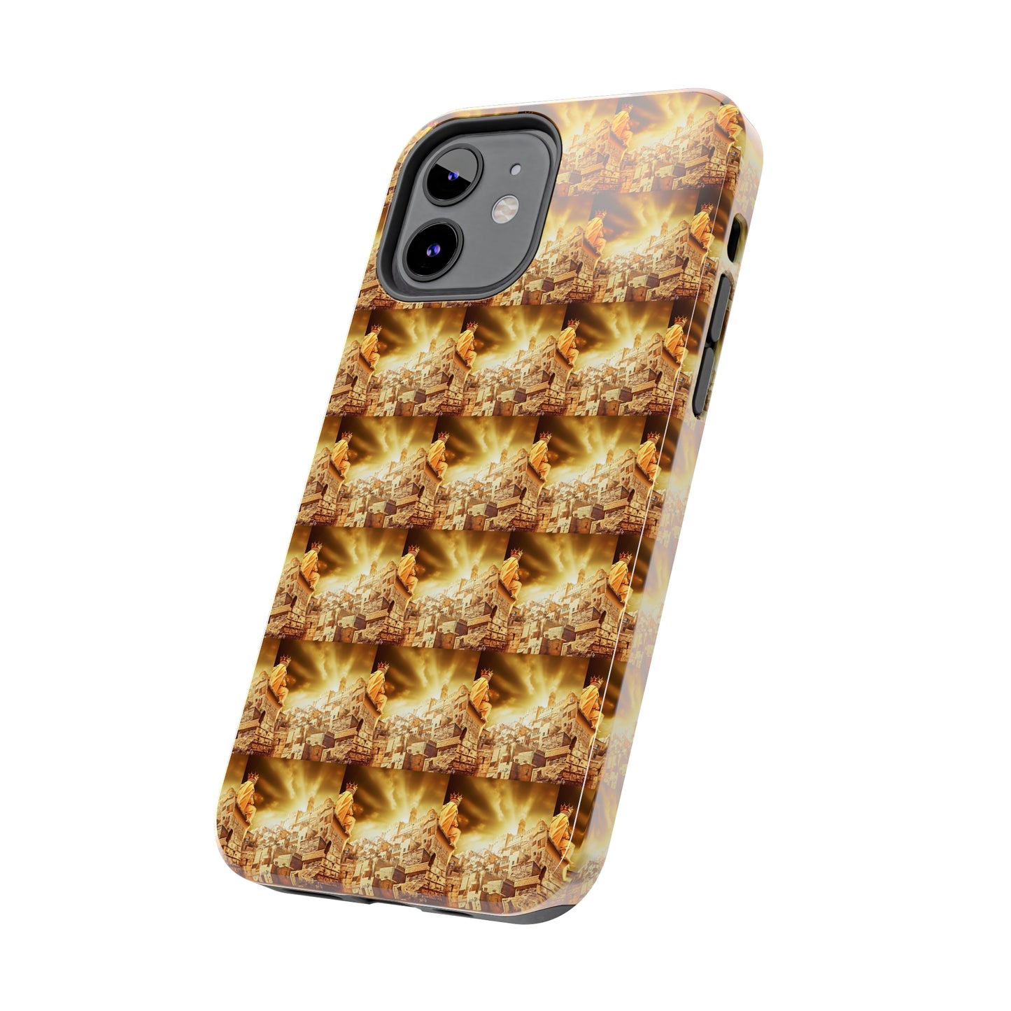 AImagination Collection Apple iPhone Tough Case - "The Golden Kingdom" - The God Ball Originals by Chris Rabalais