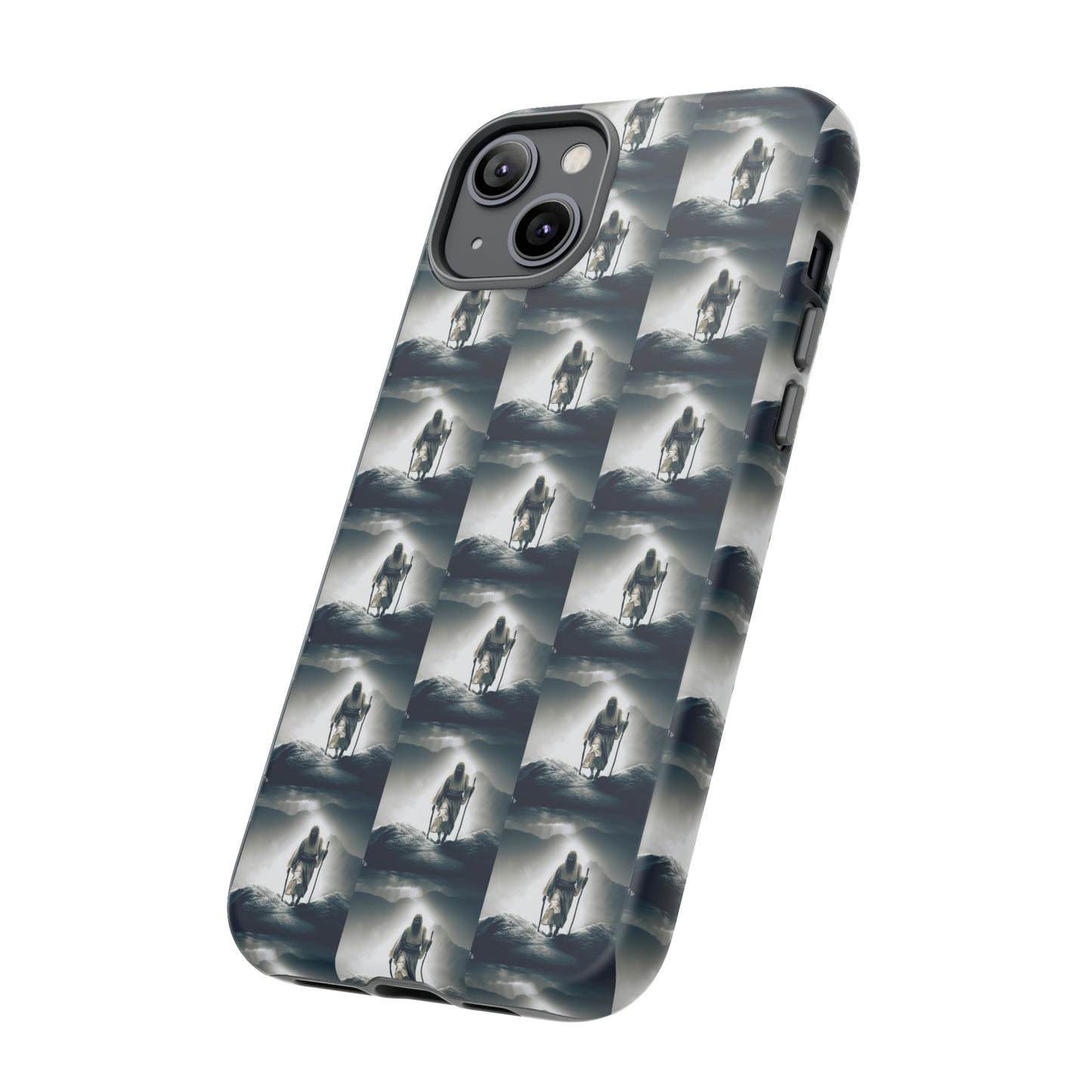 AImagination Collection iPhone Tough Case - "The Walk" - The God Ball Originals by Chris Rabalais (2024)