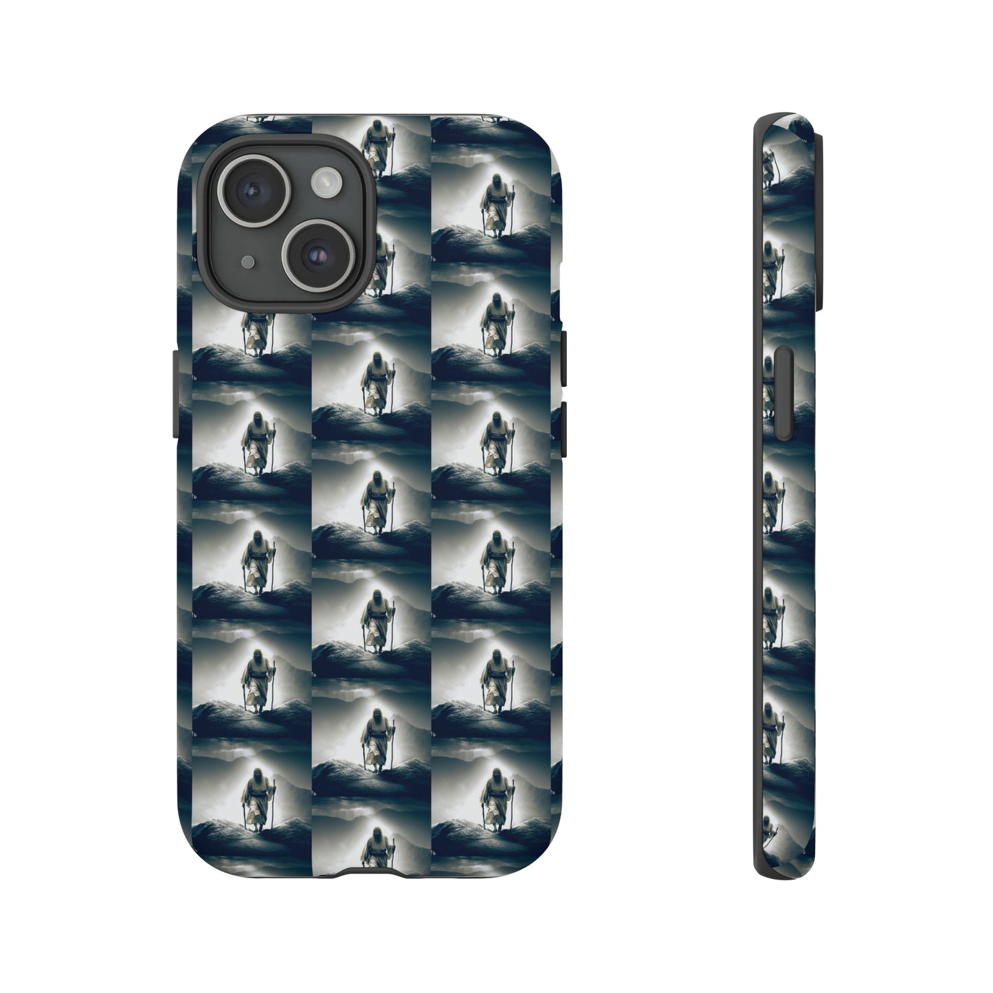 AImagination Collection iPhone Tough Case - "The Walk" - The God Ball Originals by Chris Rabalais (2024)
