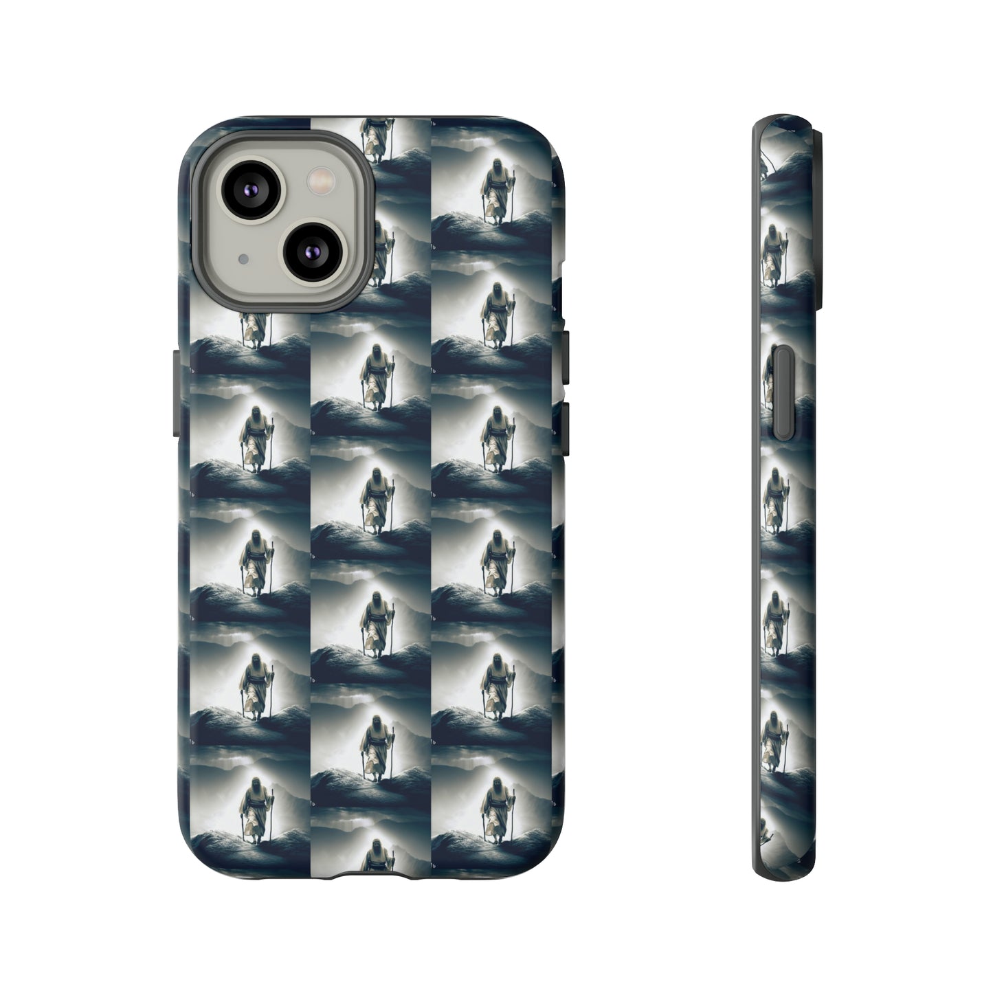 AImagination Collection iPhone Tough Case - "The Walk" - The God Ball Originals by Chris Rabalais (2024)