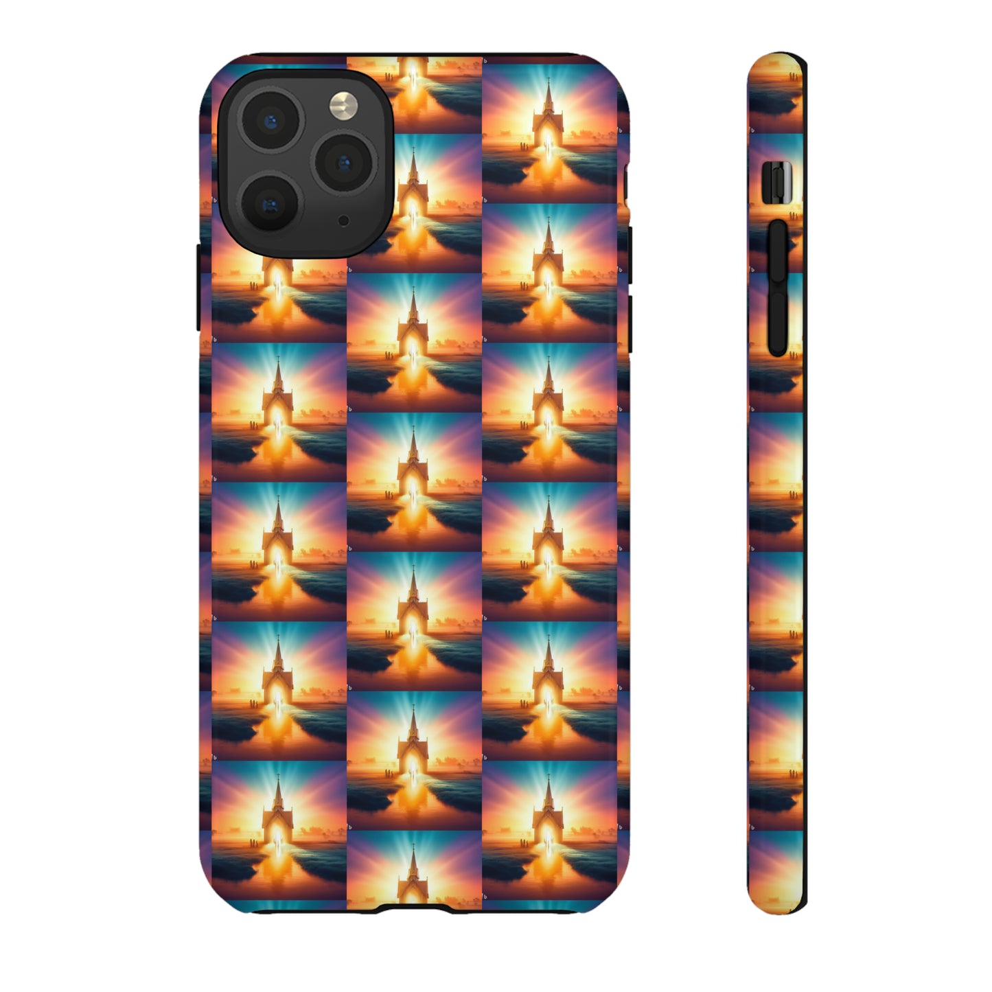 AImagination Collection iPhone Tough Case - "Come to the Light" - The God Ball Originals by Chris Rabalais (2024)