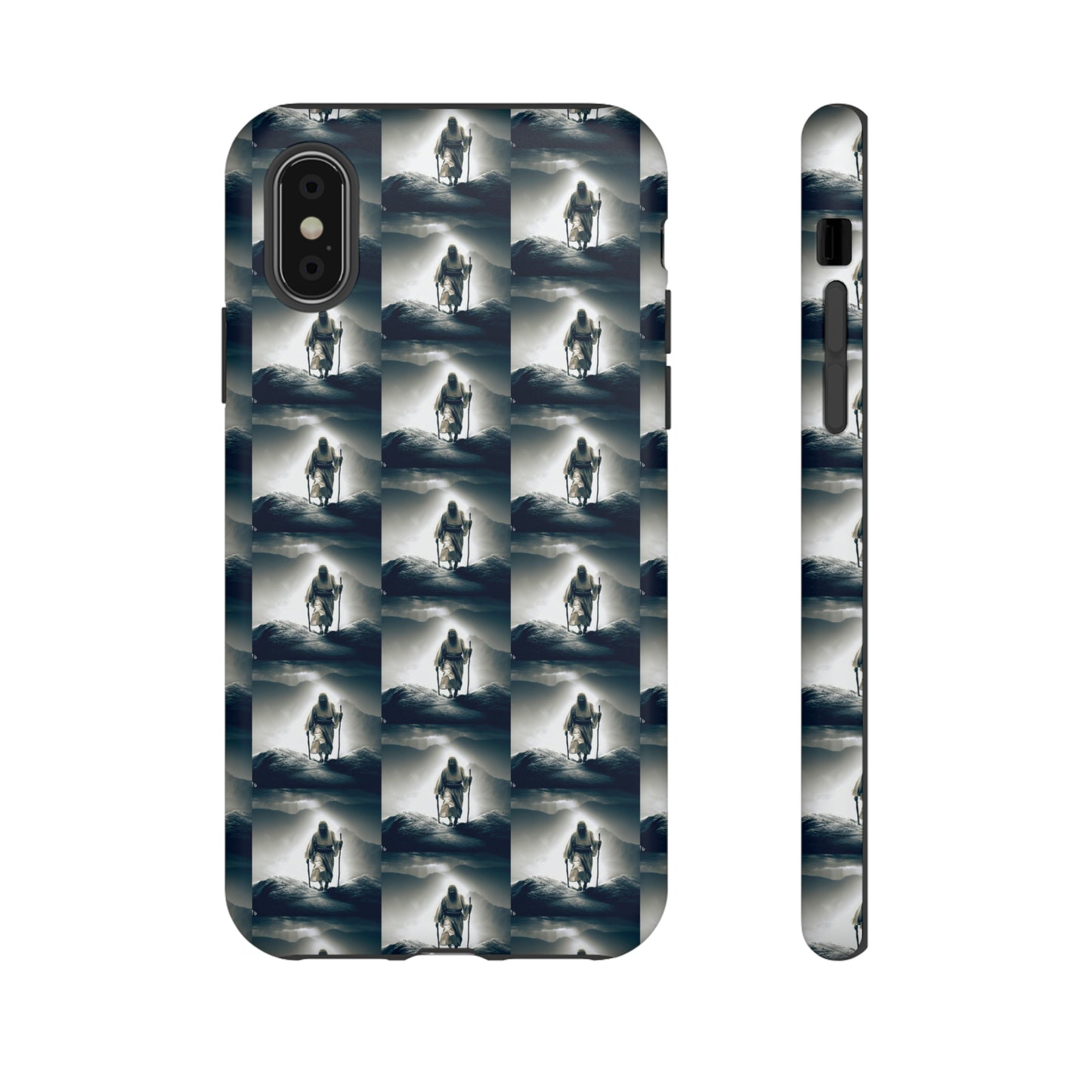 AImagination Collection iPhone Tough Case - "The Walk" - The God Ball Originals by Chris Rabalais (2024)