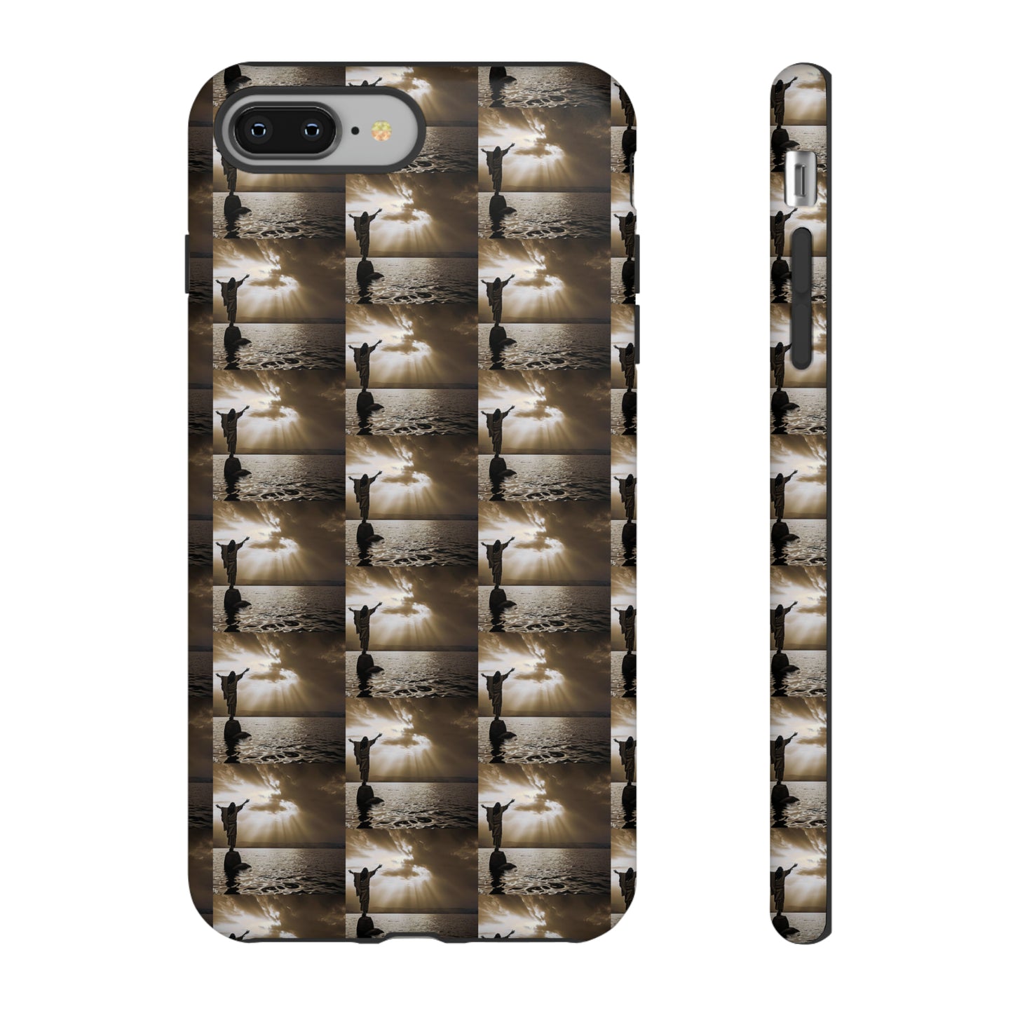 AImagination Collection iPhone Tough Case - "Here I Am" - The God Ball Originals by Chris Rabalais (2024)