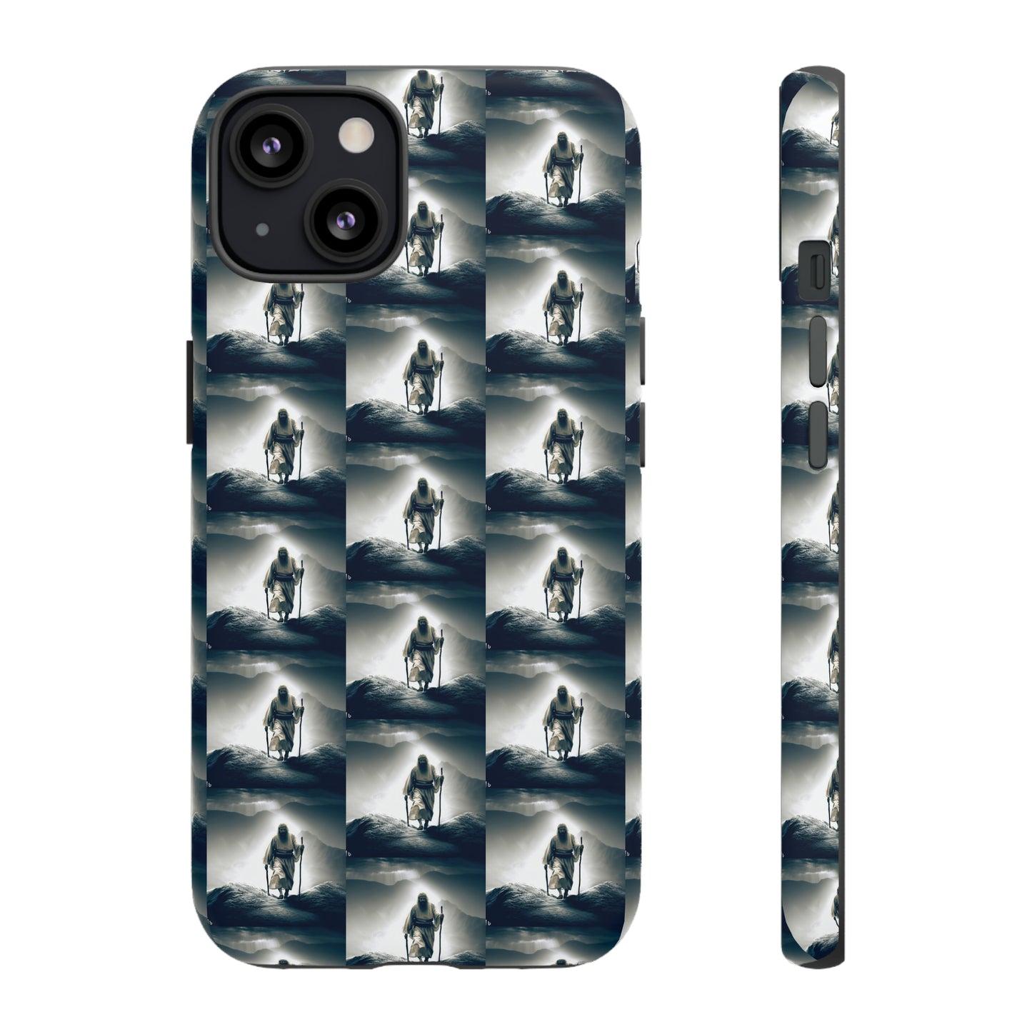 AImagination Collection iPhone Tough Case - "The Walk" - The God Ball Originals by Chris Rabalais (2024)
