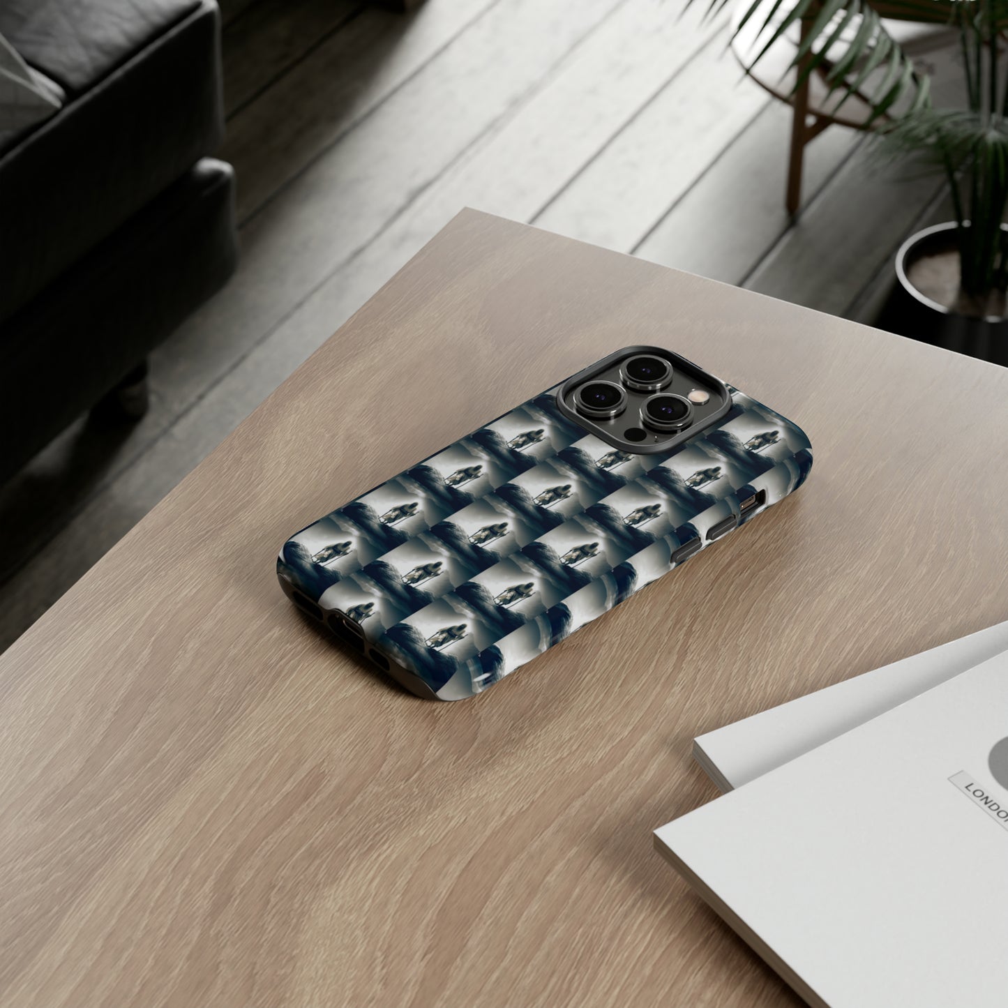 AImagination Collection iPhone Tough Case - "The Walk" - The God Ball Originals by Chris Rabalais (2024)