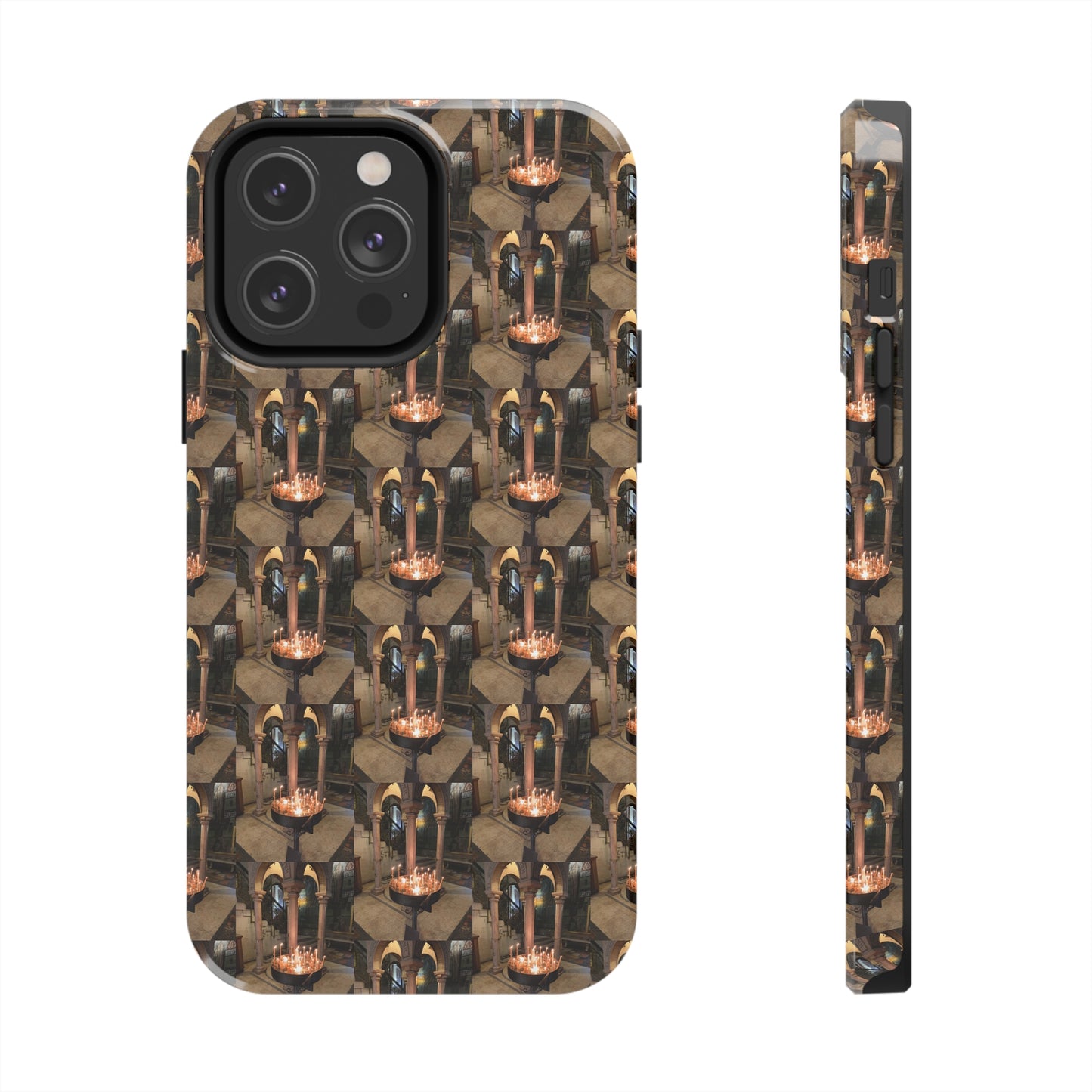 Holy Land Origins Apple iPhone Tough Case - Church of the Holy Sepulchre at Jerusalem - The God Ball Originals by Chris Rabalais (2024)