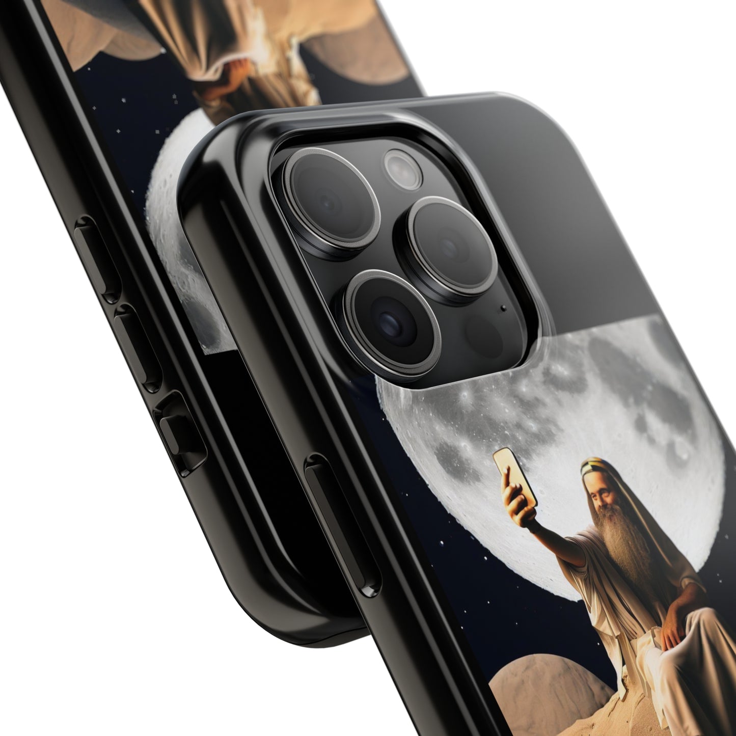 AImagination Collection iPhone Tough Case - "The Old and The New" - The God Ball Originals by Chris Rabalais (2024)