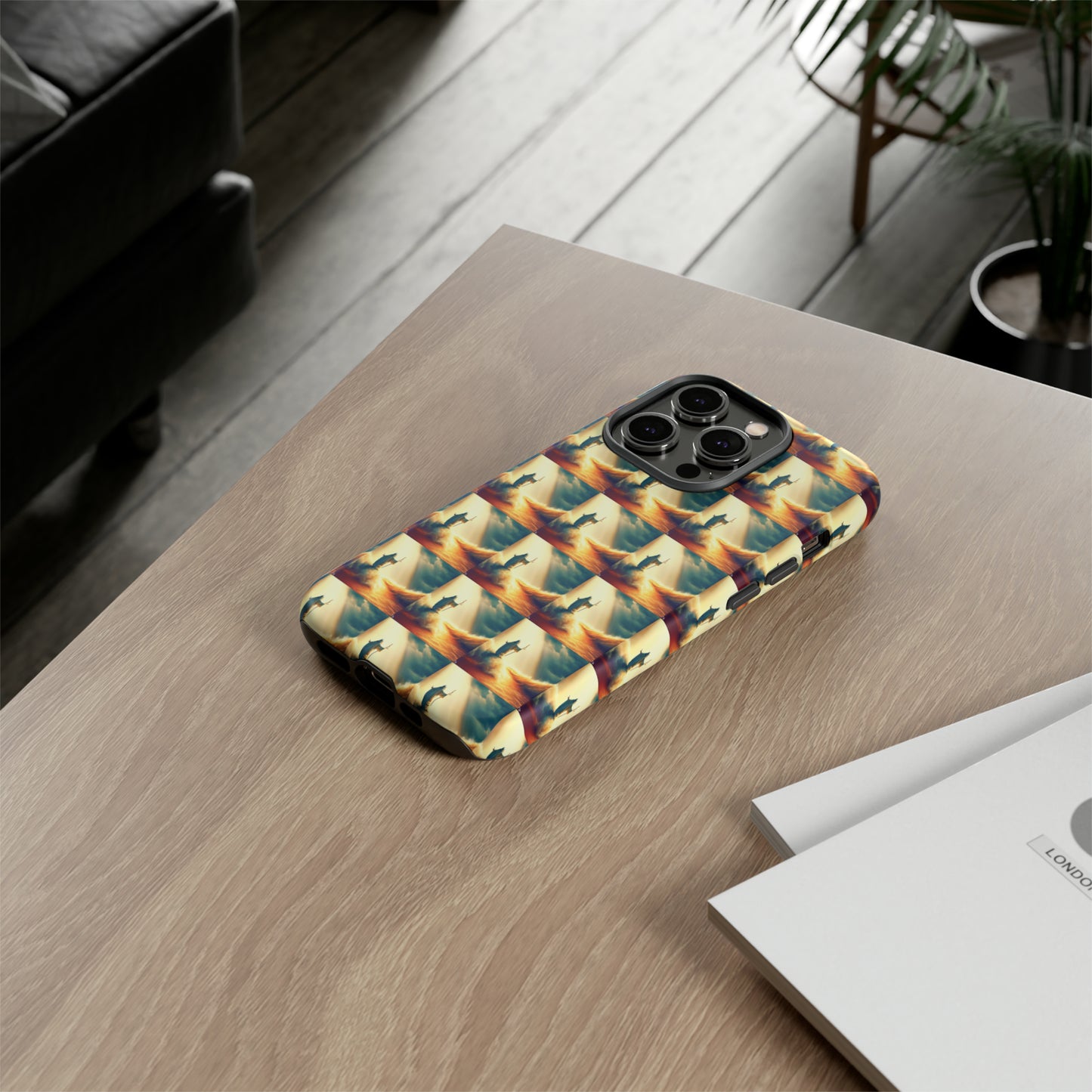 AImagination Collection iPhone Tough Case - "Parting the Sea" - The God Ball Originals by Chris Rabalais (2024)