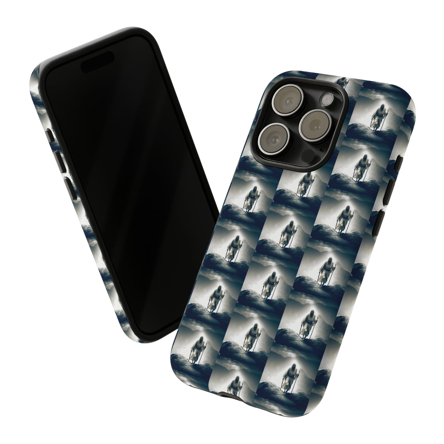 AImagination Collection iPhone Tough Case - "The Walk" - The God Ball Originals by Chris Rabalais (2024)