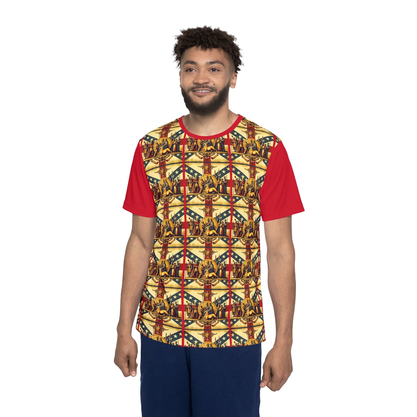 Alabama Vintage Christian Crusader - Premium Sports Jersey - USA - 100% Charity Benefit - The God Vote Collection by Chris Rabalais