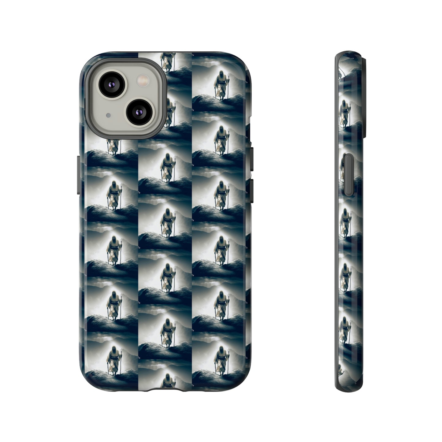 AImagination Collection iPhone Tough Case - "The Walk" - The God Ball Originals by Chris Rabalais (2024)