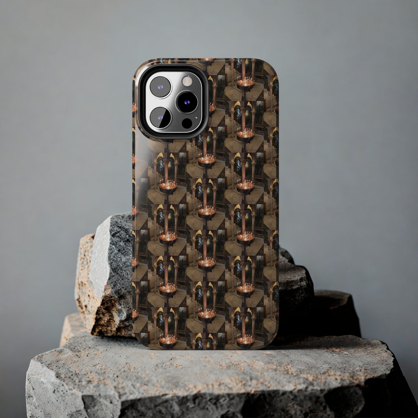 Holy Land Origins Apple iPhone Tough Case - Church of the Holy Sepulchre at Jerusalem - The God Ball Originals by Chris Rabalais (2024)