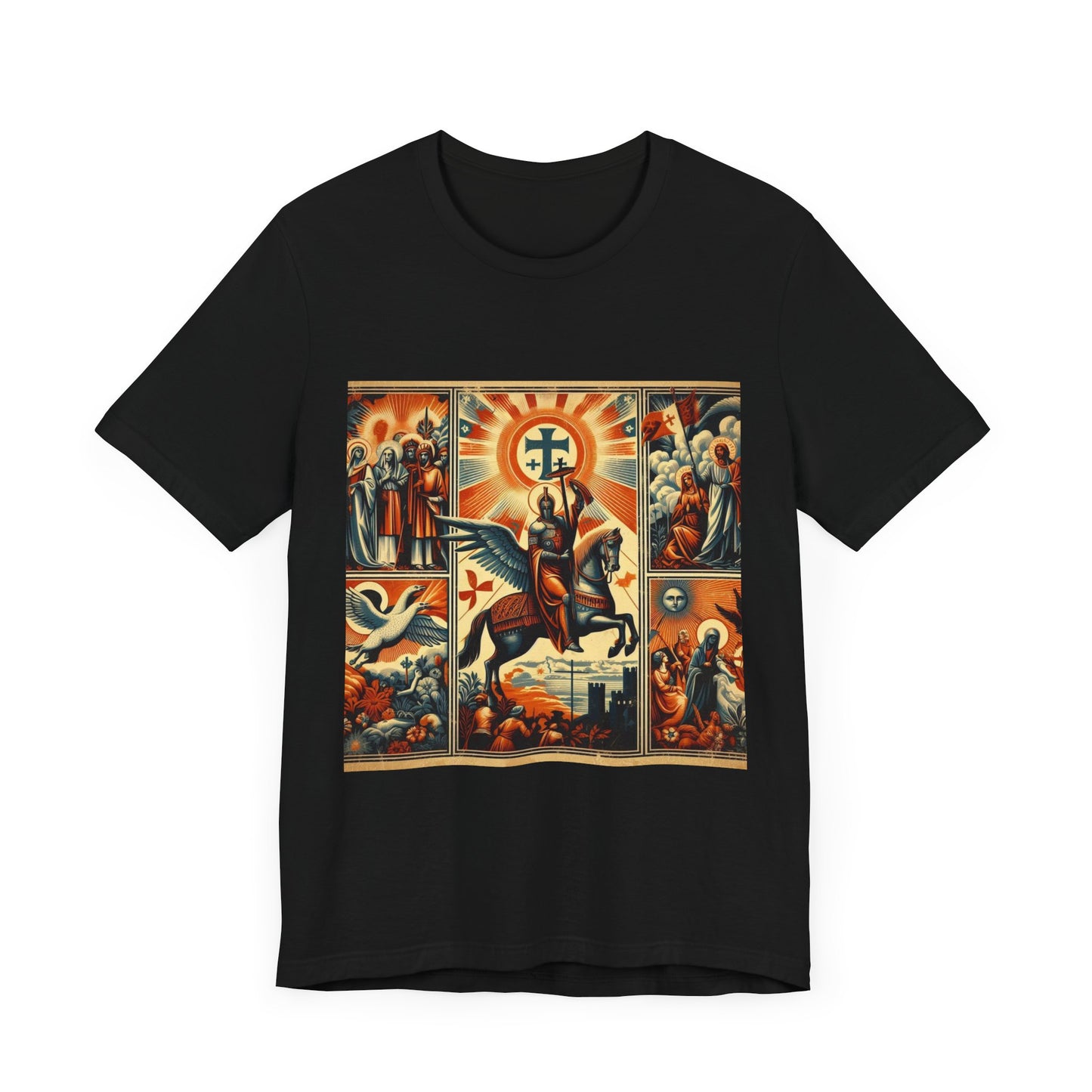 Mississippi Vintage Christian Crusader - Unisex Jersey Tee - USA - 100% Charity Benefit - The God Vote Collection by Chris Rabalais