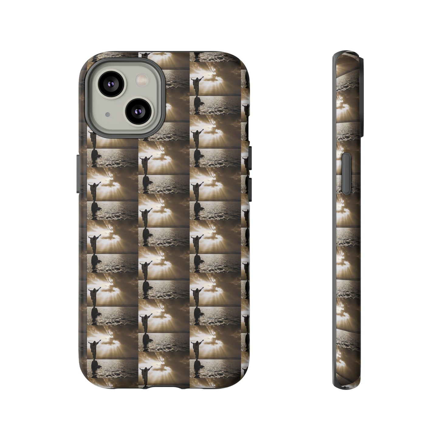 AImagination Collection iPhone Tough Case - "Here I Am" - The God Ball Originals by Chris Rabalais (2024)