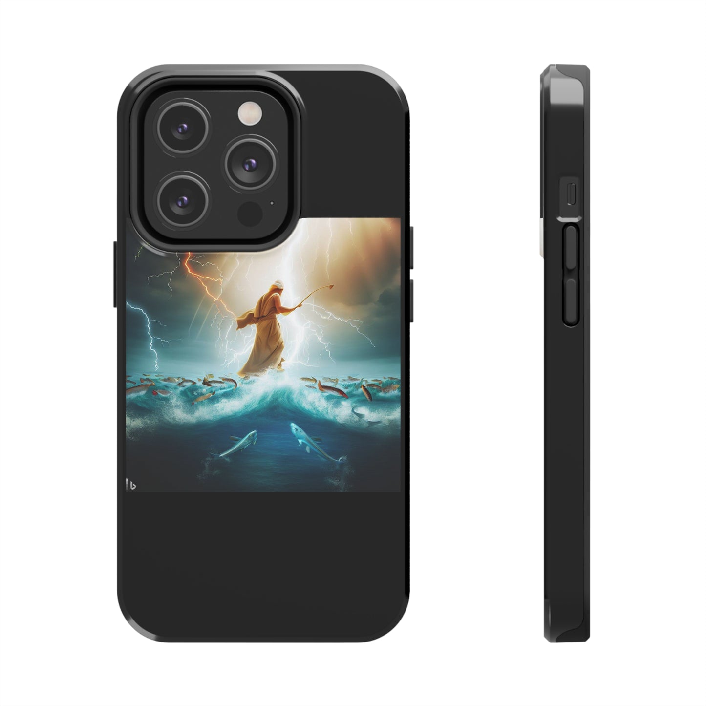 AImagination Collection iPhone Tough Case - "Fishing" - The God Ball Originals by Chris Rabalais (2024)