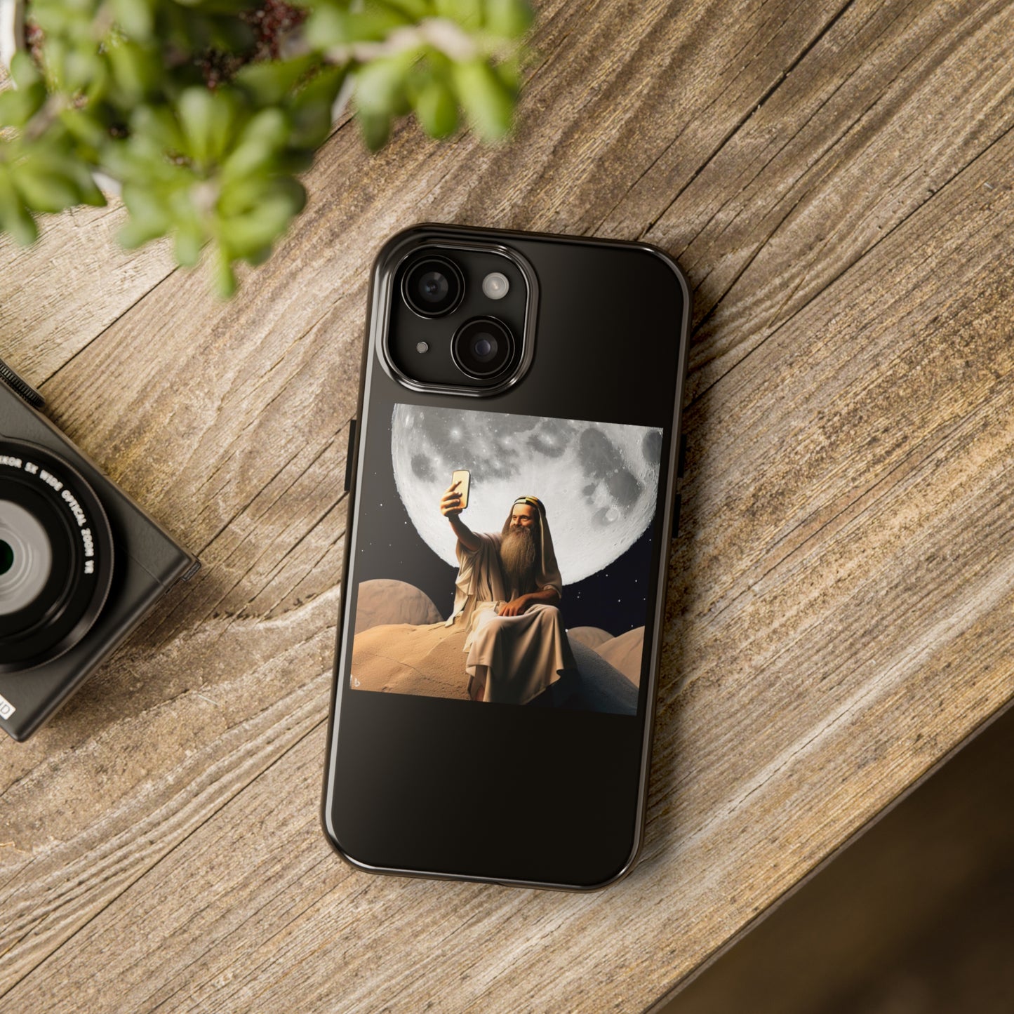 AImagination Collection iPhone Tough Case - "The Old and The New" - The God Ball Originals by Chris Rabalais (2024)