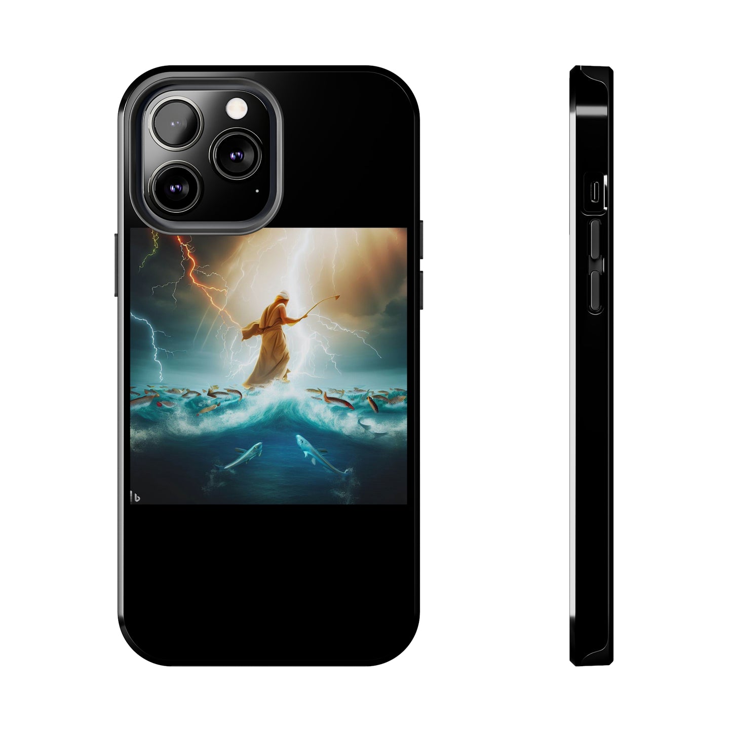 AImagination Collection iPhone Tough Case - "Fishing" - The God Ball Originals by Chris Rabalais (2024)