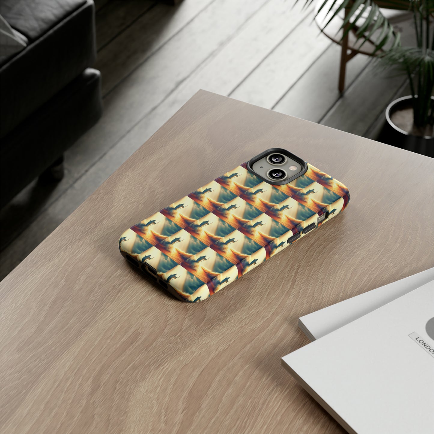 AImagination Collection iPhone Tough Case - "Parting the Sea" - The God Ball Originals by Chris Rabalais (2024)