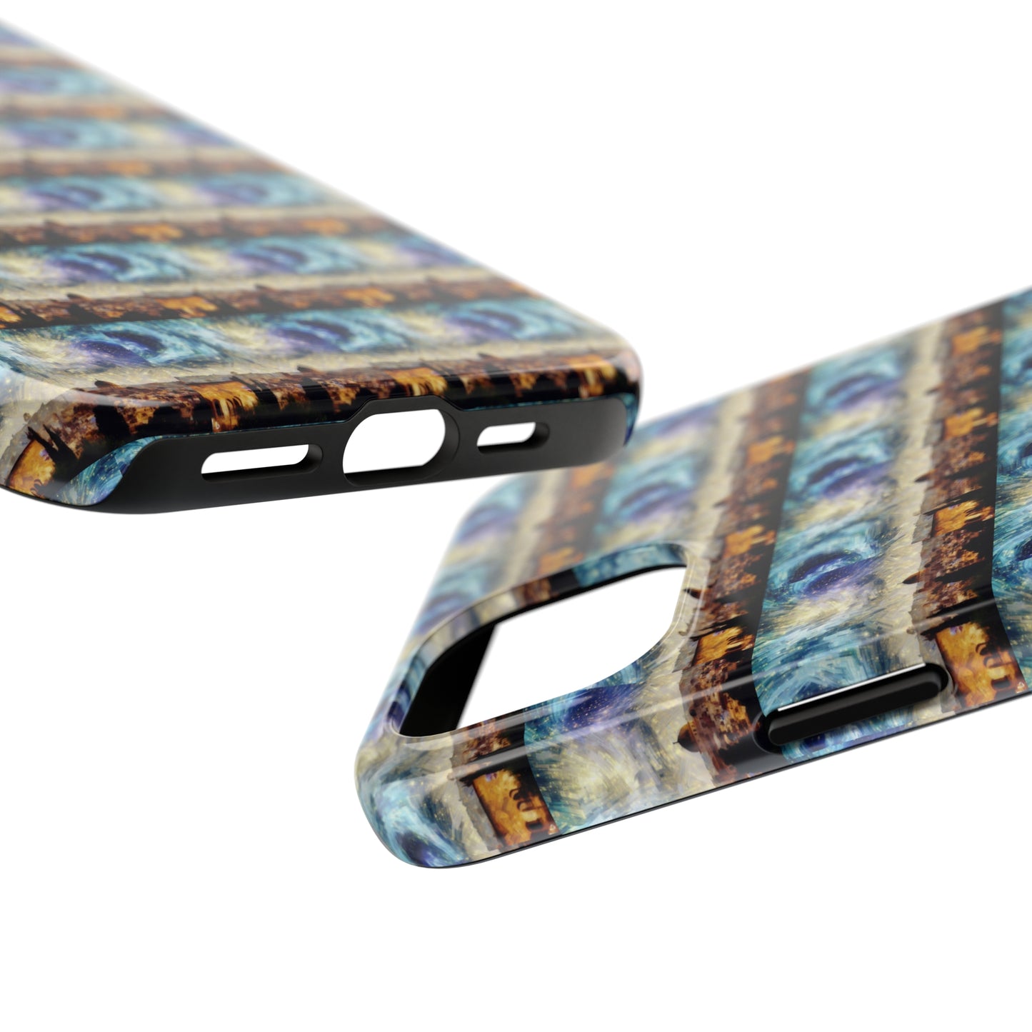 AImagination Collection iPhone Tough Case - "Starry Jerusalem" - The God Ball Originals by Chris Rabalais (2024)