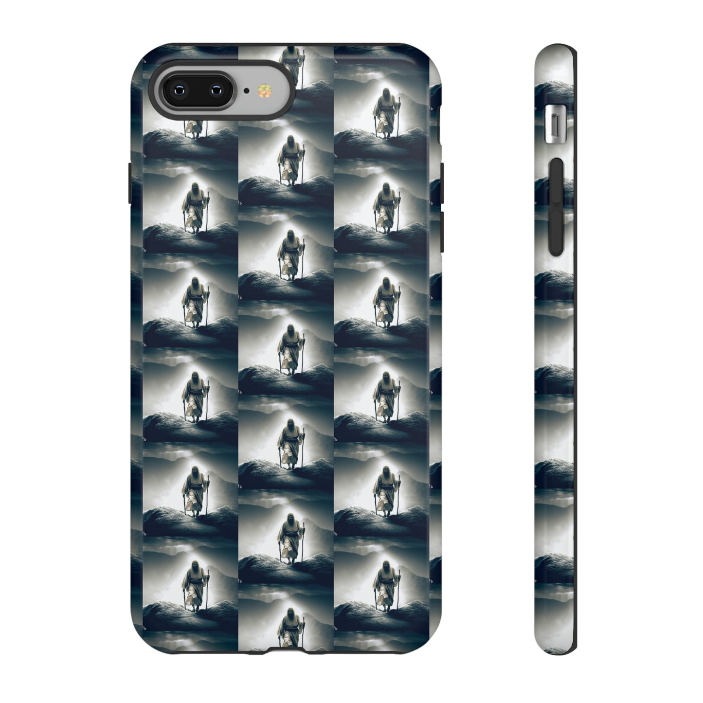 AImagination Collection iPhone Tough Case - "The Walk" - The God Ball Originals by Chris Rabalais (2024)