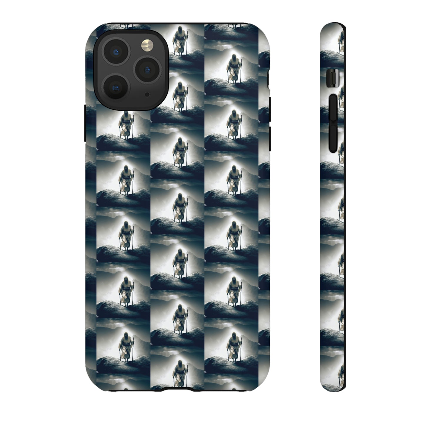 AImagination Collection iPhone Tough Case - "The Walk" - The God Ball Originals by Chris Rabalais (2024)