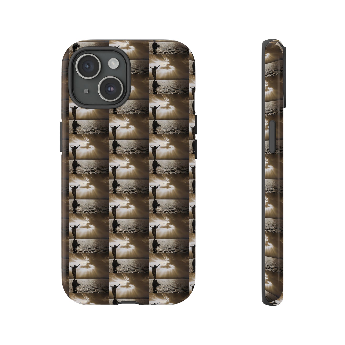 AImagination Collection iPhone Tough Case - "Here I Am" - The God Ball Originals by Chris Rabalais (2024)