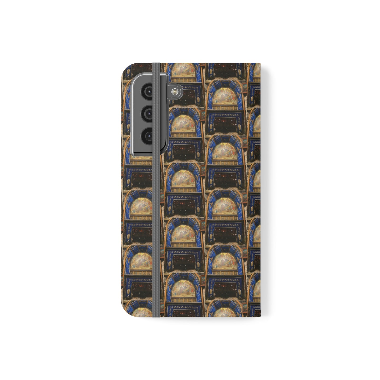 Holy Land Origins Apple iPhone Flip Cases - Church of the Nativity at Bethlehem - The God Ball Originals by Chris Rabalais (2024)